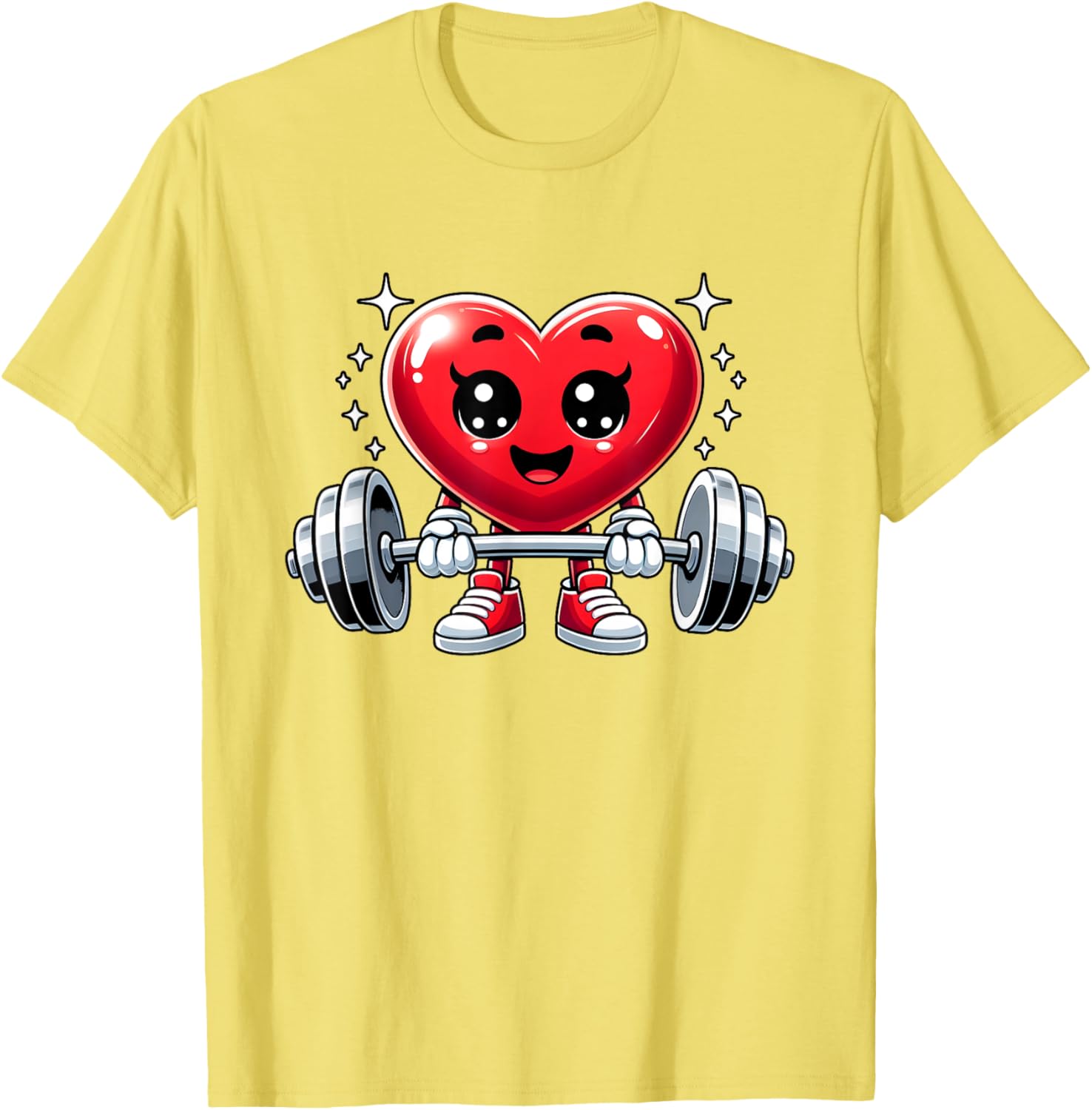 Funny Valentine's Day Heart Workout Fitness T-Shirt for Gym Lovers - 27
