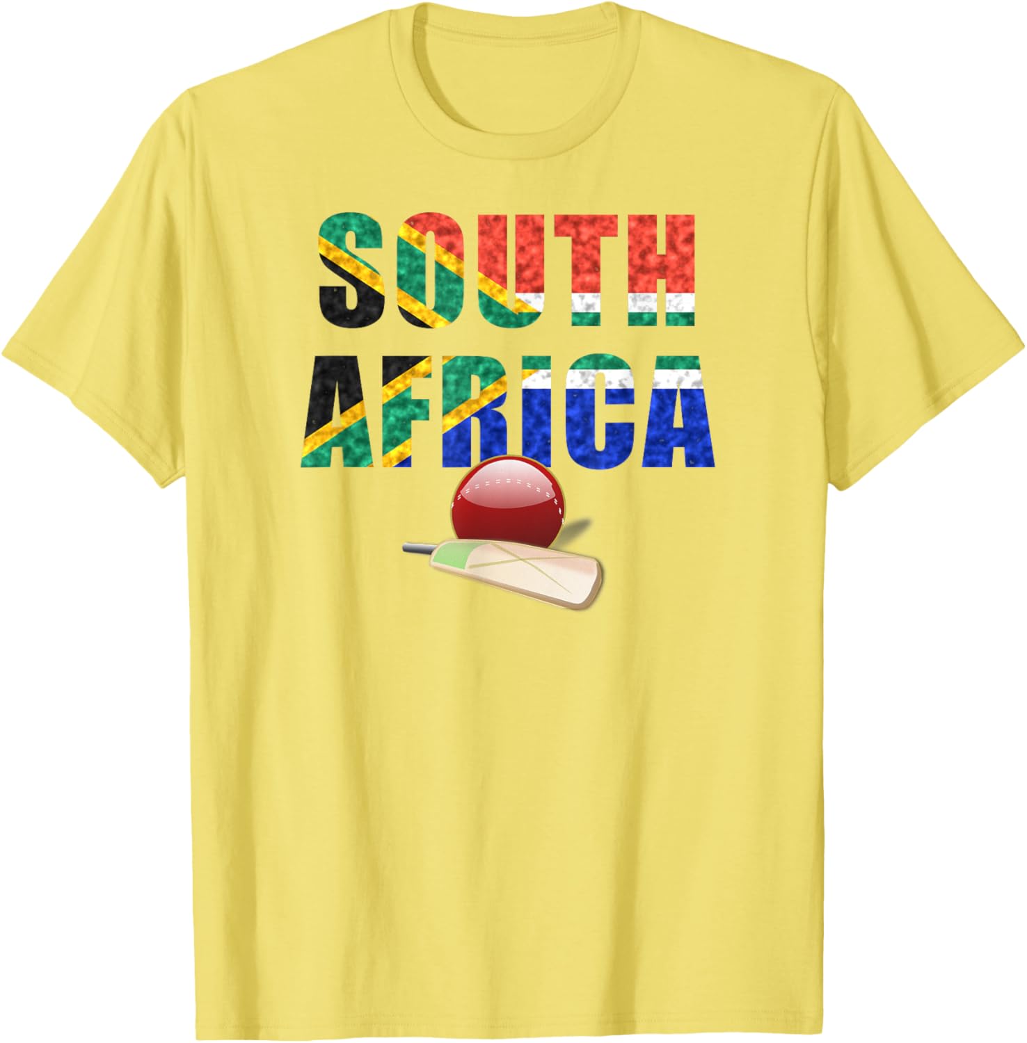 Cricket South Africa Flag T-Shirt Perfect for Fans and Players - 8