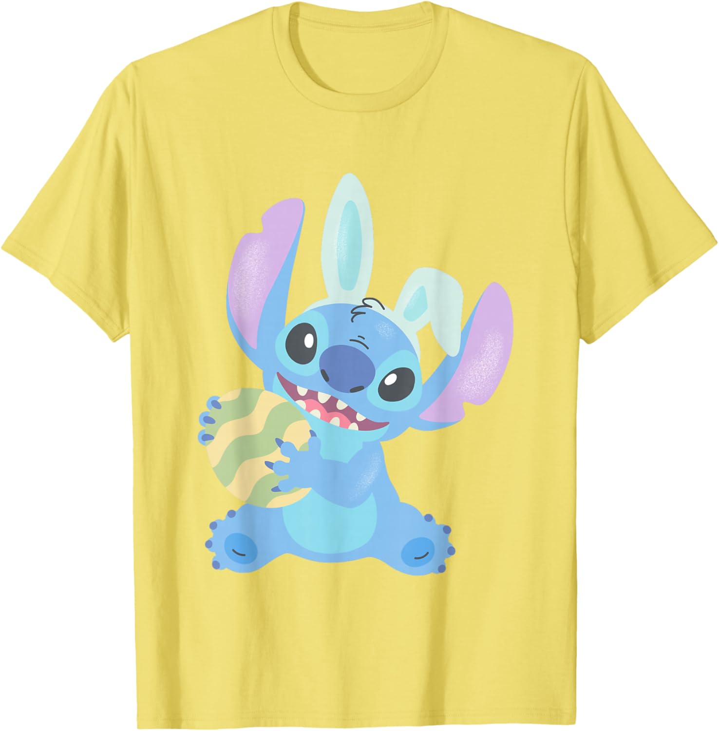 Cute Lilo & Stitch Easter T-Shirt with Adorable Stitch in Bunny Ears - 5