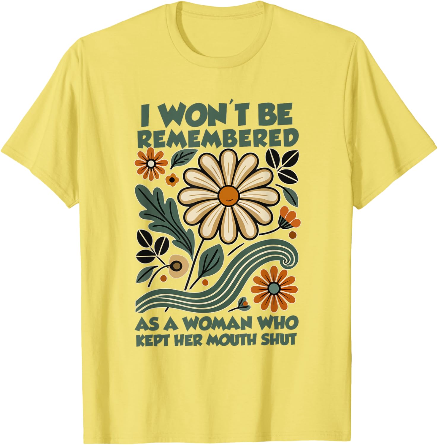 Empowered Woman Statement T-Shirt - Speak Up and Stand Out Clothing - 3