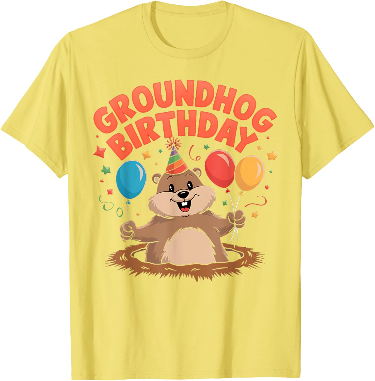 Cute Groundhog Day Birthday T-Shirt for February 2 Celebrations - 14