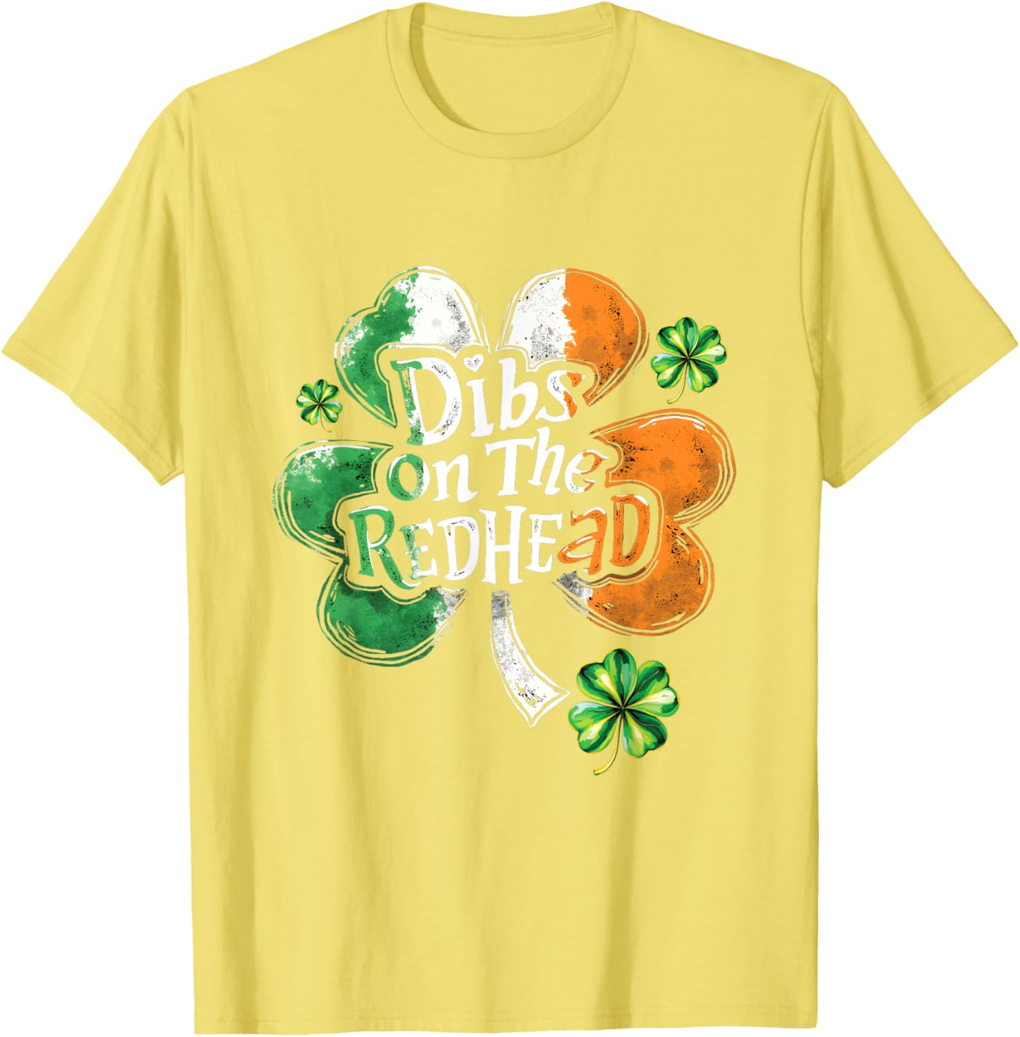 Dibs on the Redhead St Patrick's Shamrock T-Shirt for Irish Pride - 17