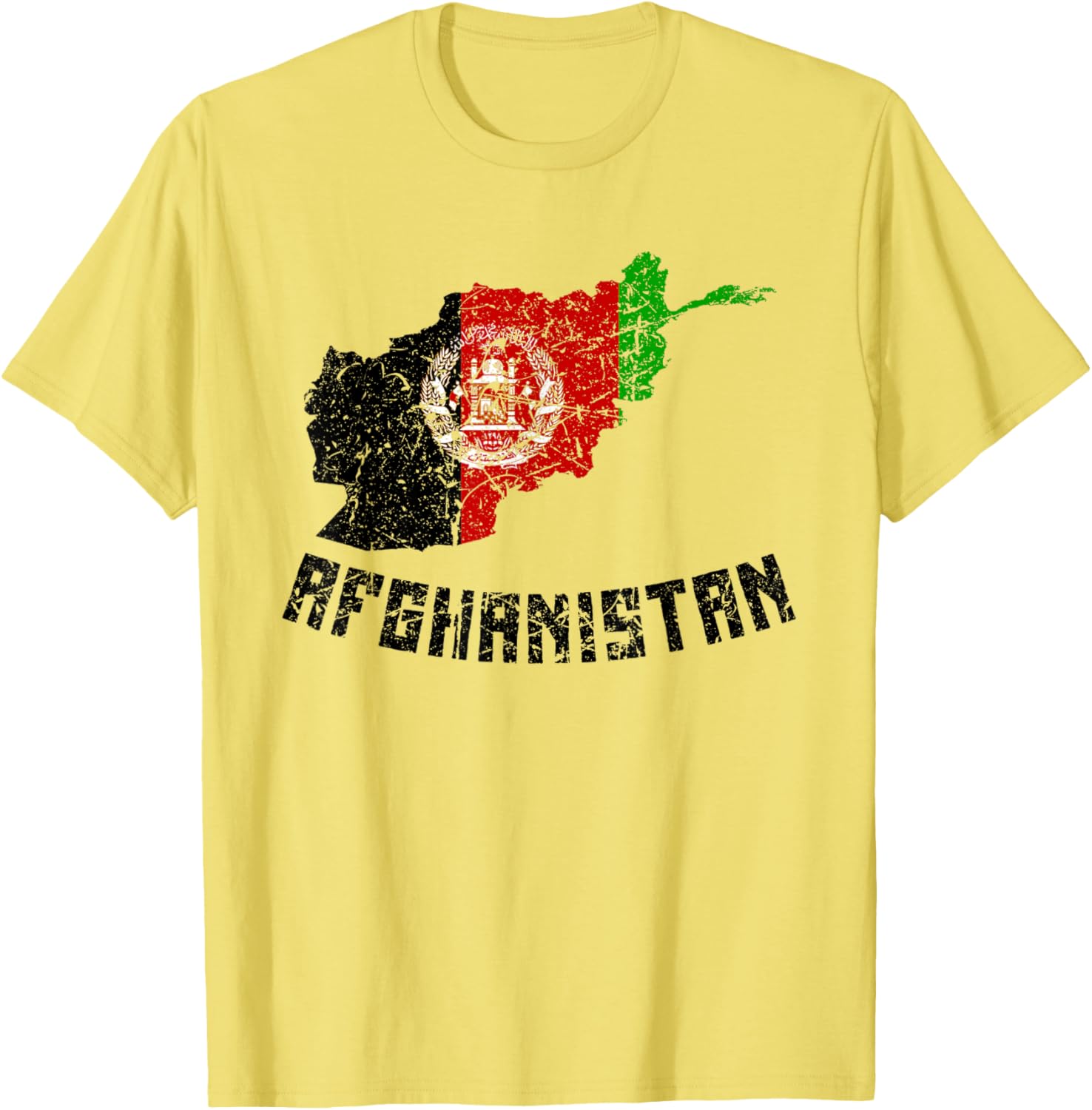 Distressed Afghan Flag T-Shirt for Men, Women, and Kids – Stylish Apparel - 2