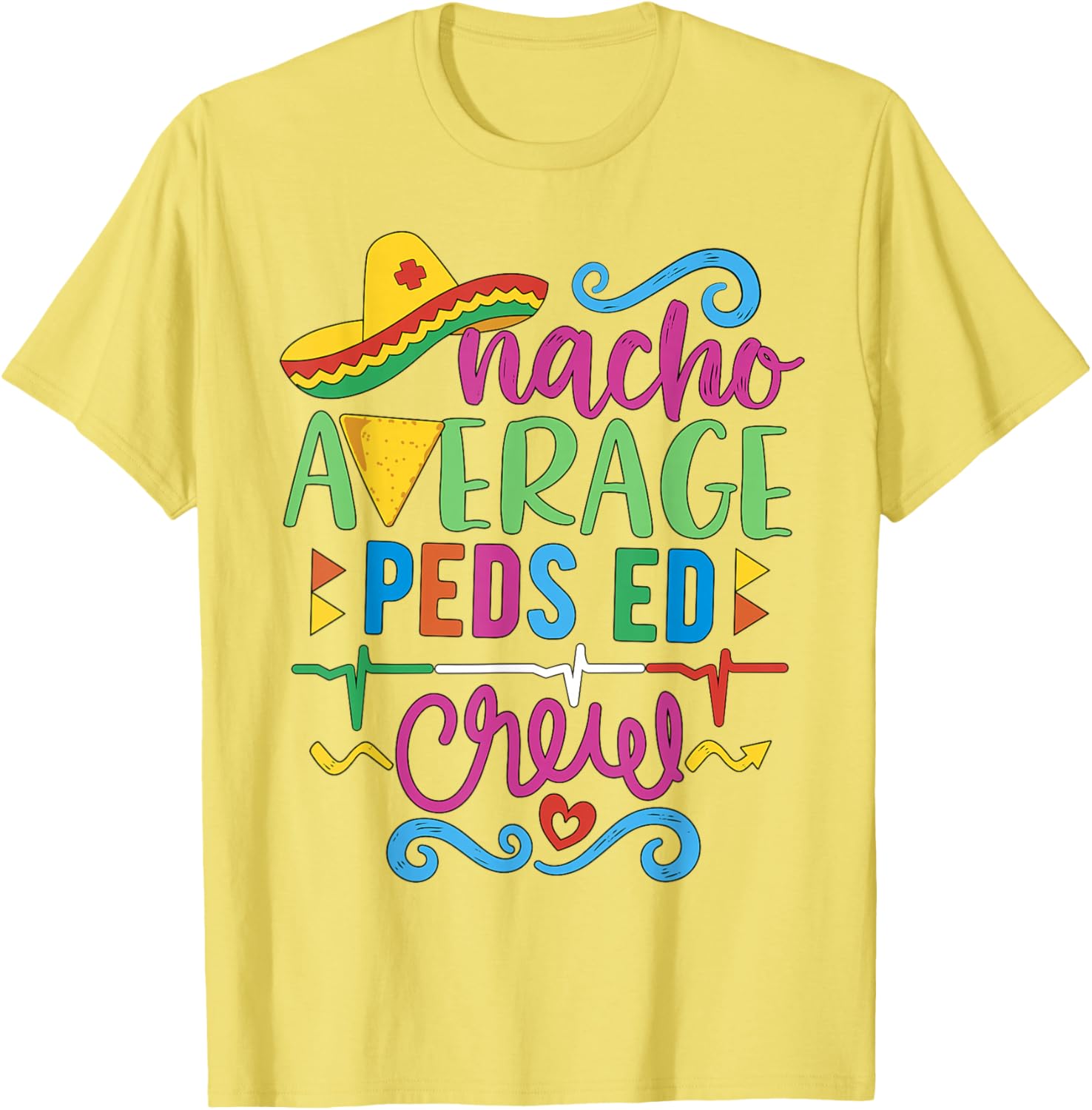 Emergency Nurse Techs Peds ED Crew T-Shirt for Pediatric Healthcare Heroes - 10