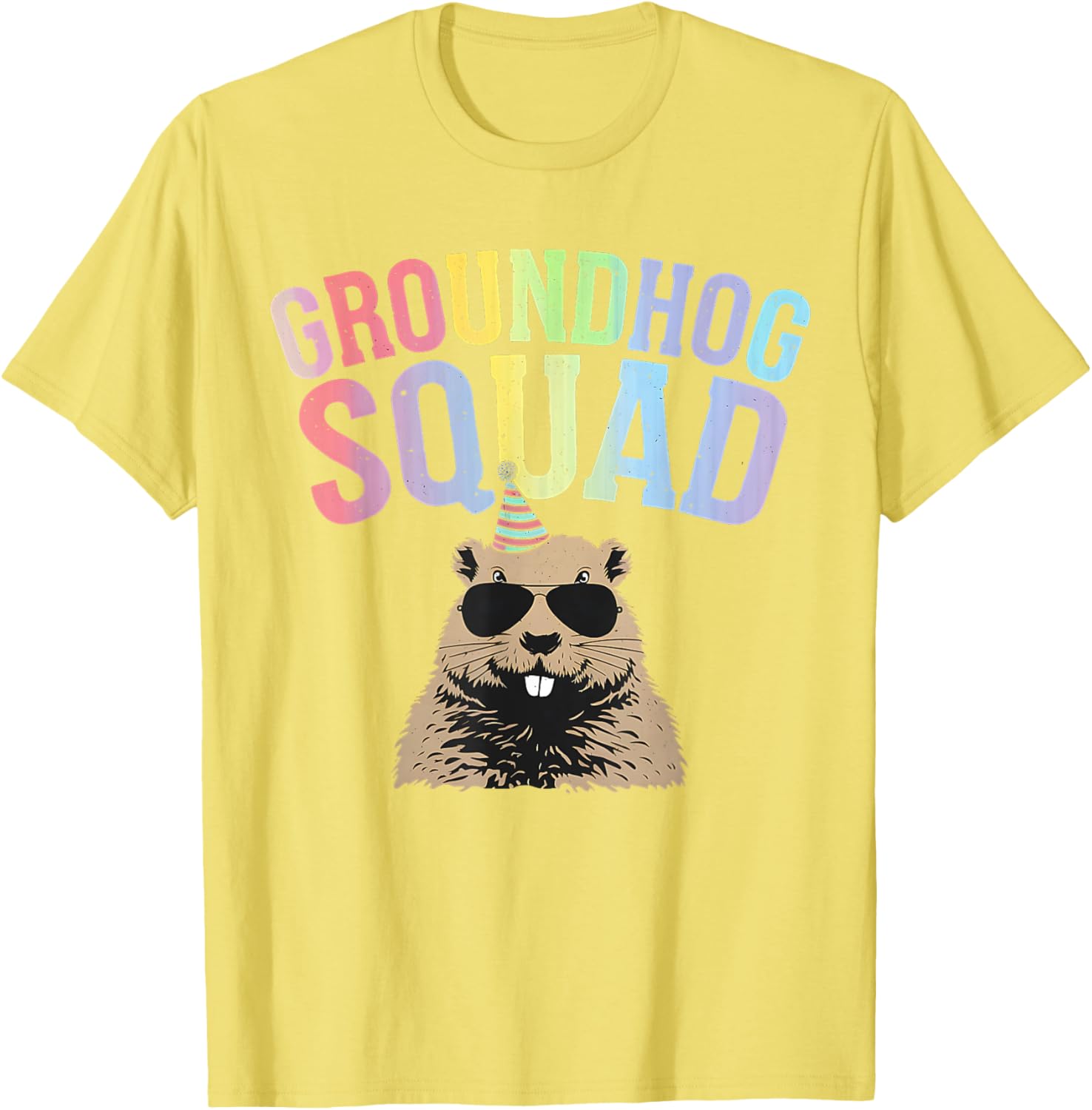 Funny Groundhog Squad T-Shirt for Happy Groundhog Day Family Fun - 23