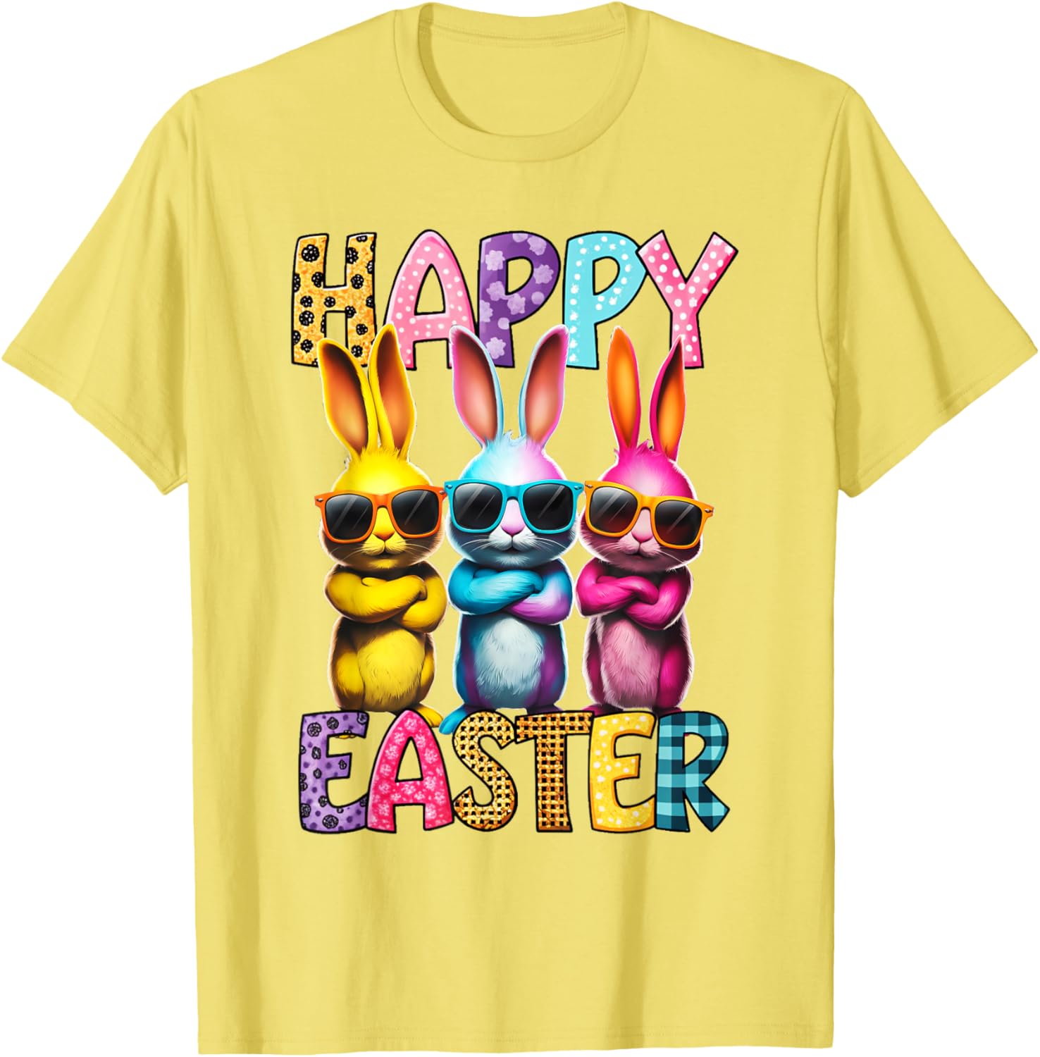 Funny Easter Bunny T-Shirt for Kids and Adults - Happy Easter Tees - 24