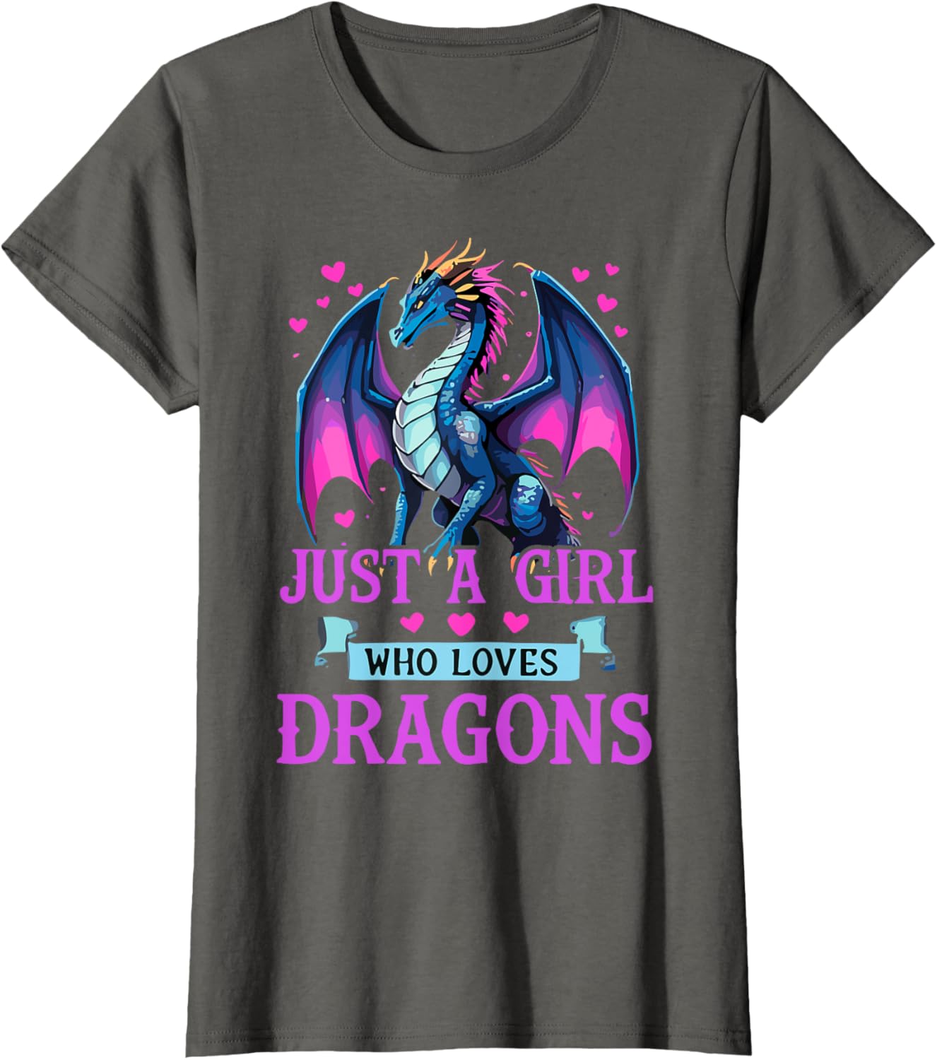 Cute Dragon T-Shirt for Girls Who Love Dragons | Fun and Stylish Apparel - 3
