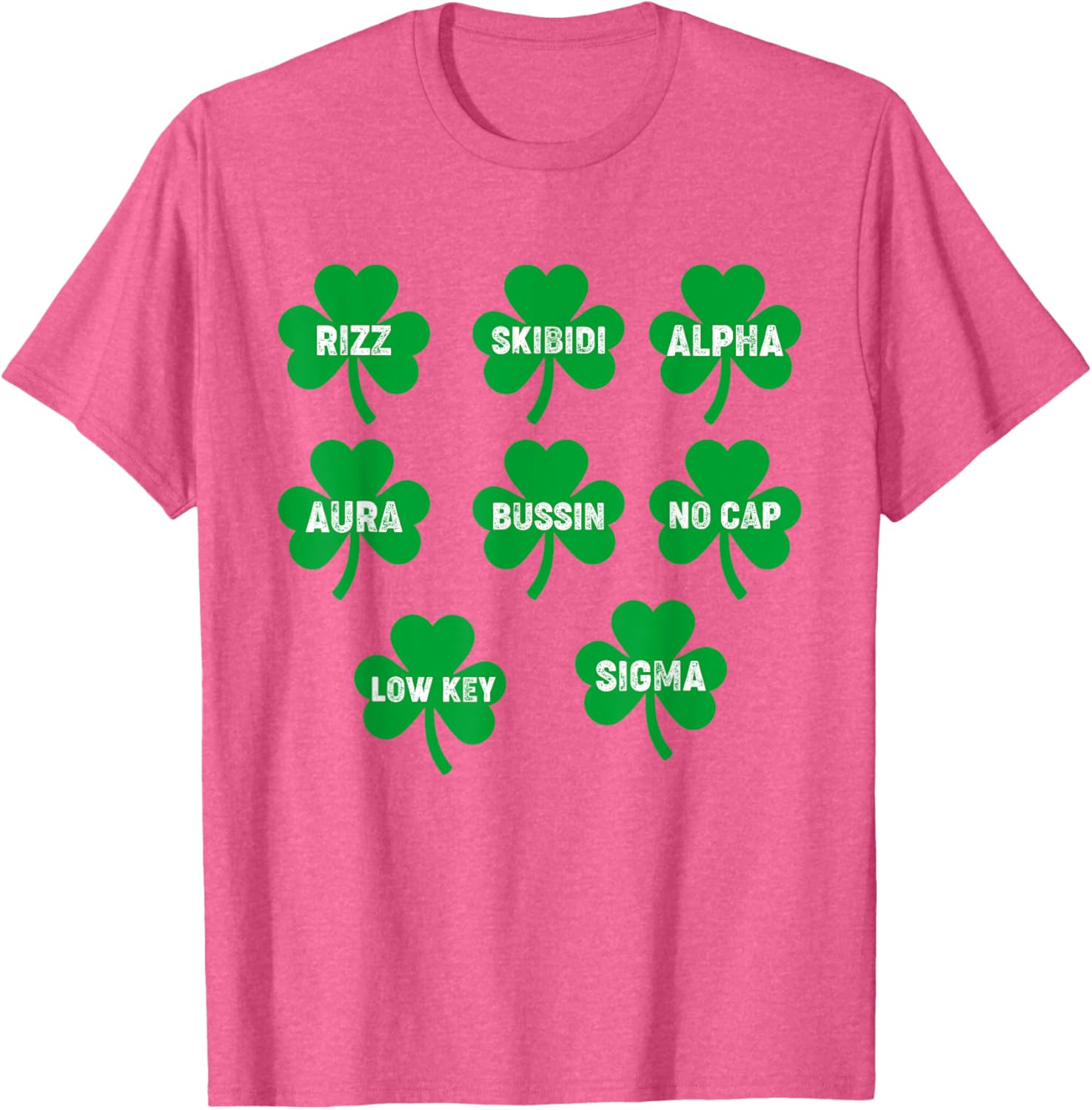 Funny Skibidi St. Patrick's Day Clover T-Shirt for Festive Celebration - 13
