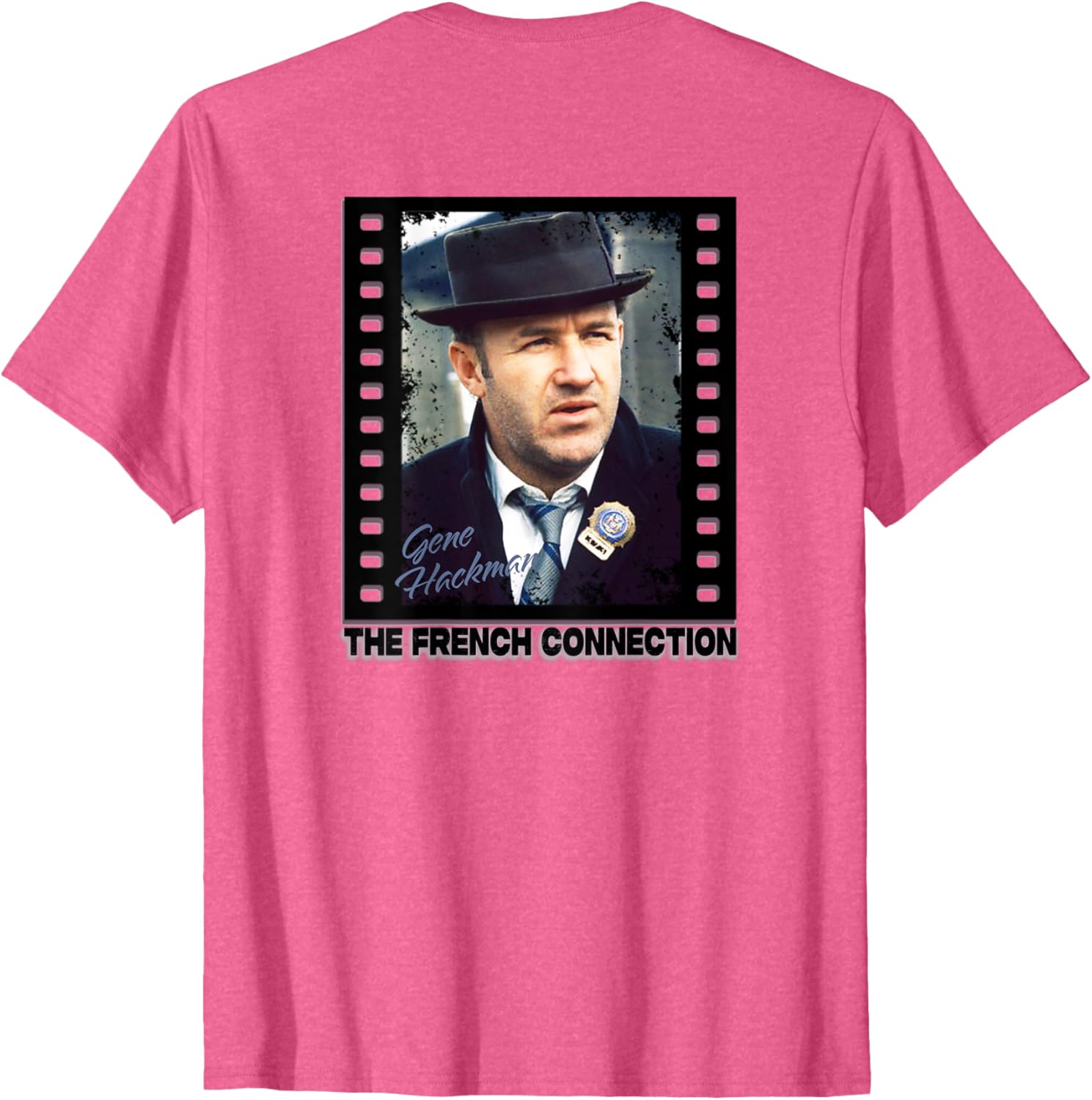 Gene Hackman Back Printed T-Shirt for Cool Casual Style and Comfort - 4