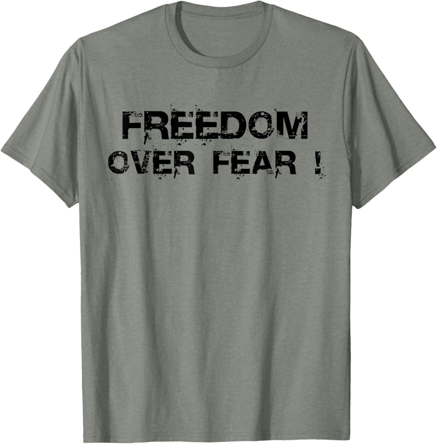 Freedom Over Fear T-Shirt for Empowerment and Inspiration in Fashion - 8