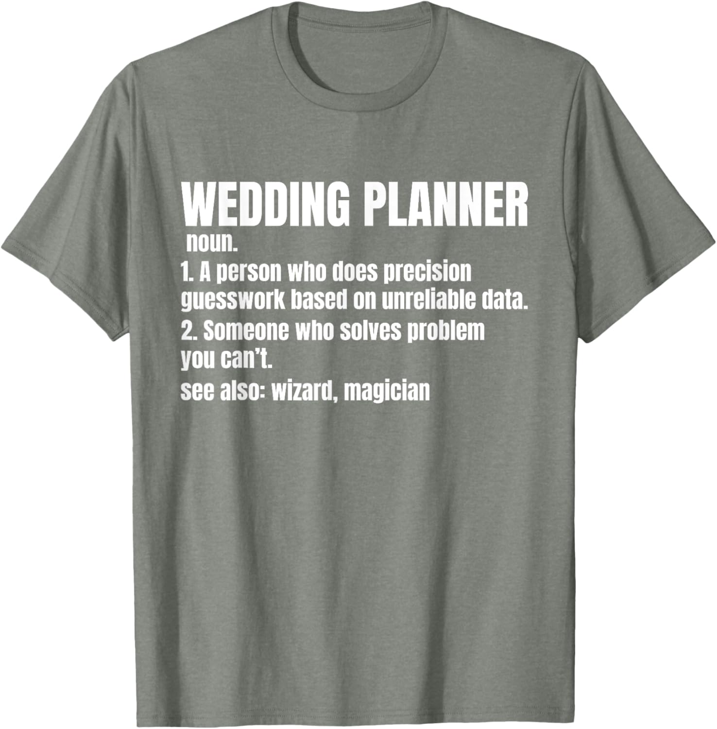 Event Planner Wedding Coordinator T-Shirt for Creative Professionals - 3