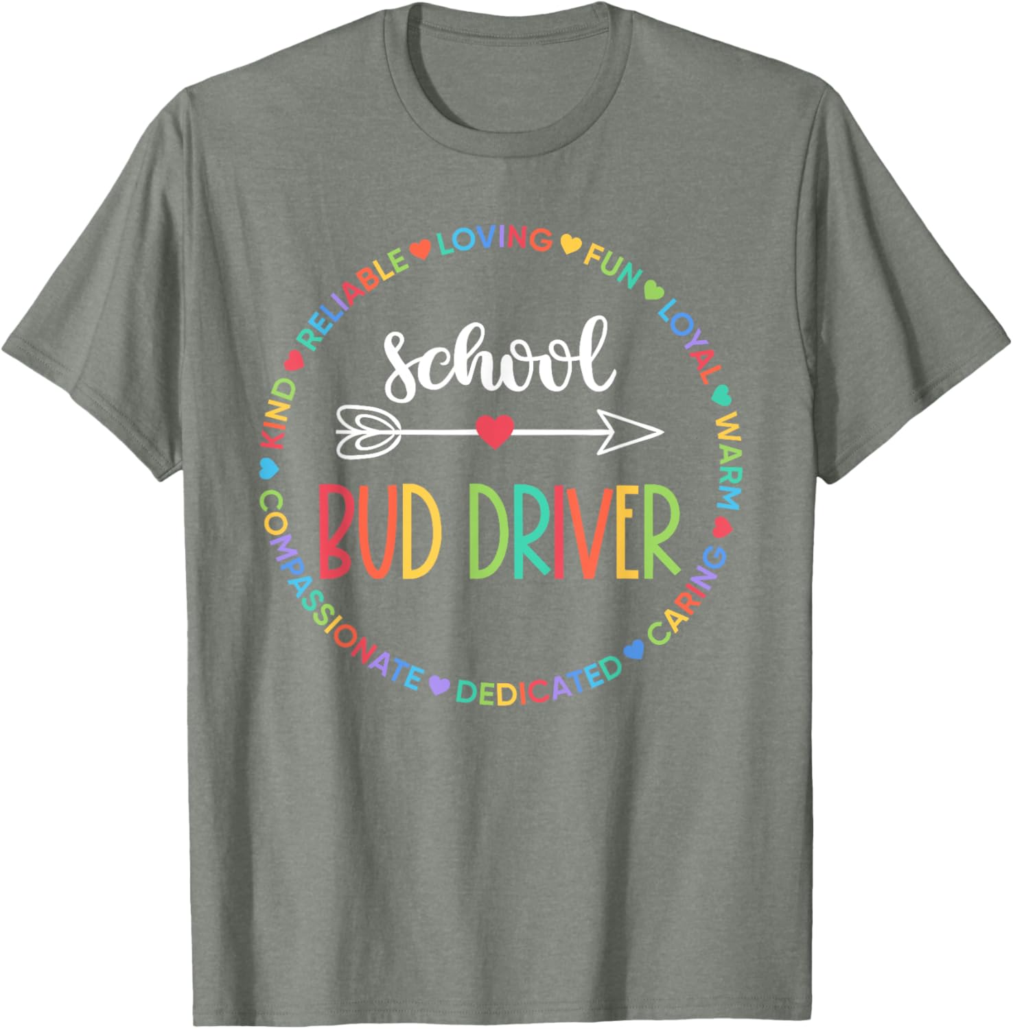 Bus Driver Squad School Bus Driver Appreciation T-Shirt Gift - 5