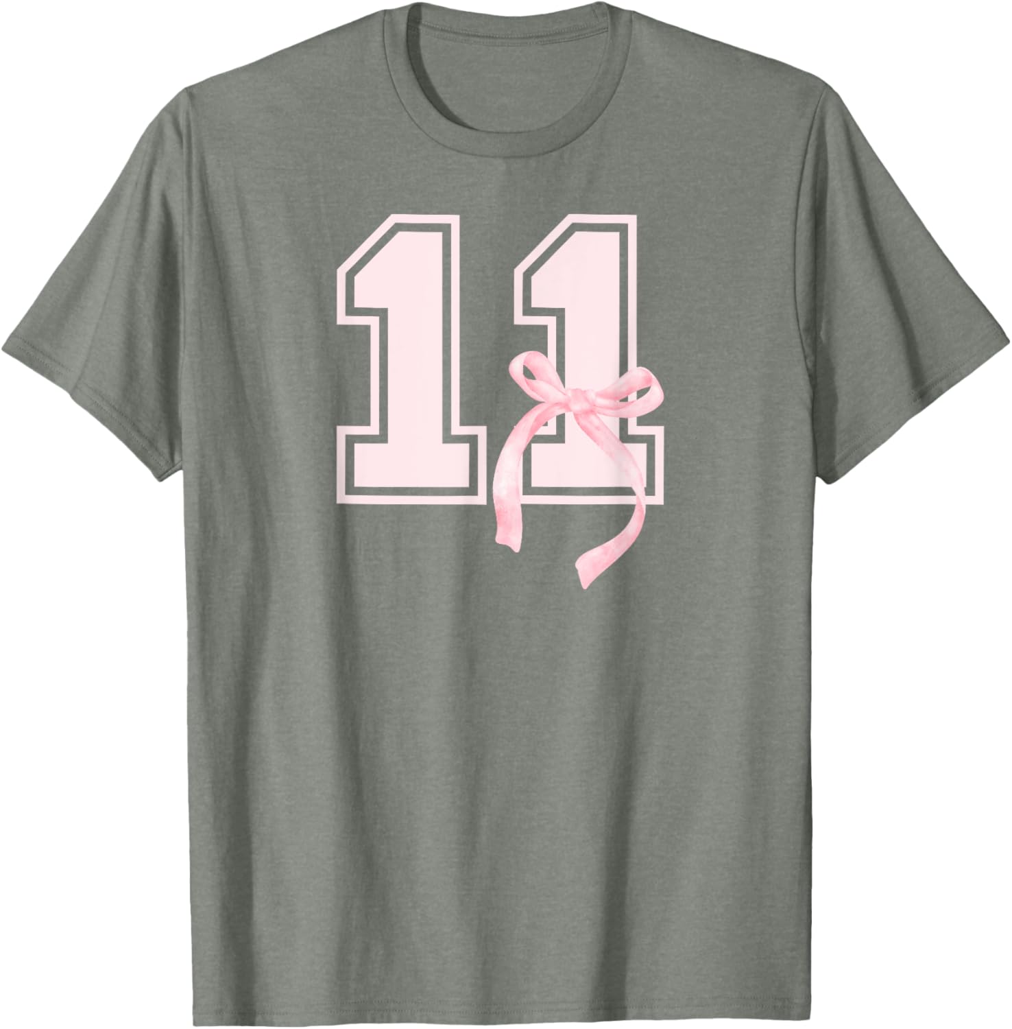 Coquette Bow T-Shirt for 11th Birthday Girls β Fun & Stylish Gift! - 7