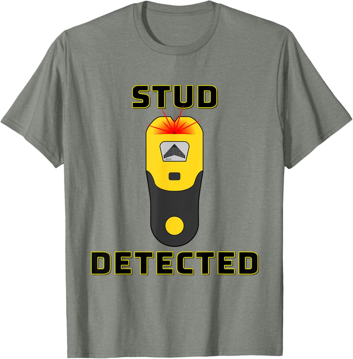 Funny Couples Detector T-Shirt for Construction Humor Lovers - 8