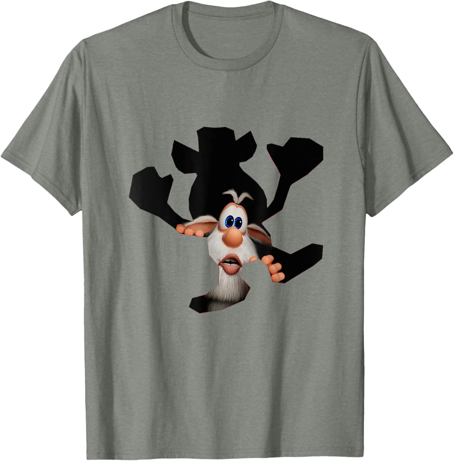 Cool Wall Hole Booba T-Shirt for Unique Casual Style and Comfort - 23