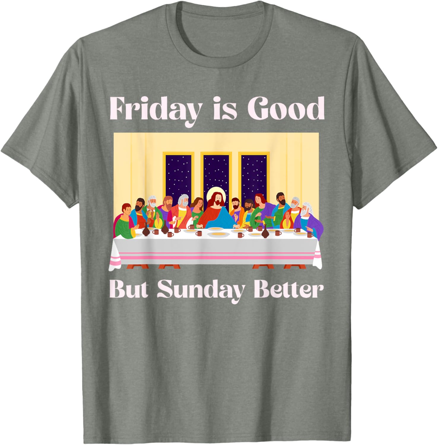 Friday is Good But Sunday is Better Easter T-Shirt for Christians - 10