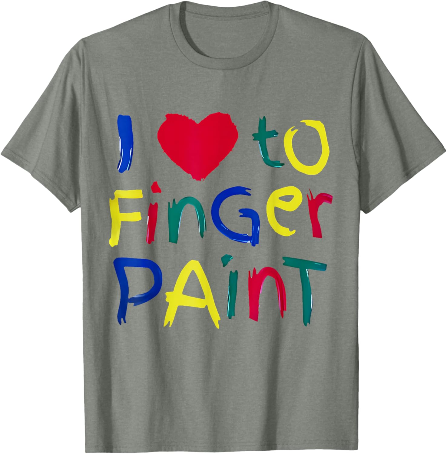 Cute Couple Finger Painting T-Shirt for Artsy Couples and Creative Fun - 6