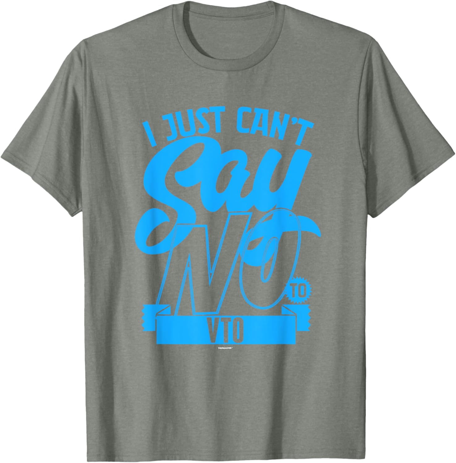 Coworker Associate I Just Can't Say No to VTO T-Shirt for Fun Office Wear - 13
