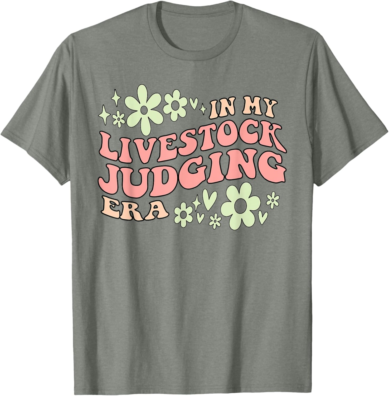 Funny In My Livestock Judging Era T-Shirt for Animal Lovers and Farmers - 11