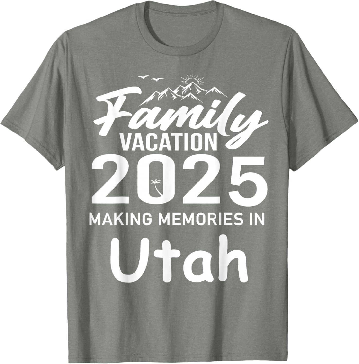 Family Vacation 2025 Utah Summer Trip T-Shirt for Cherished Memories - 12
