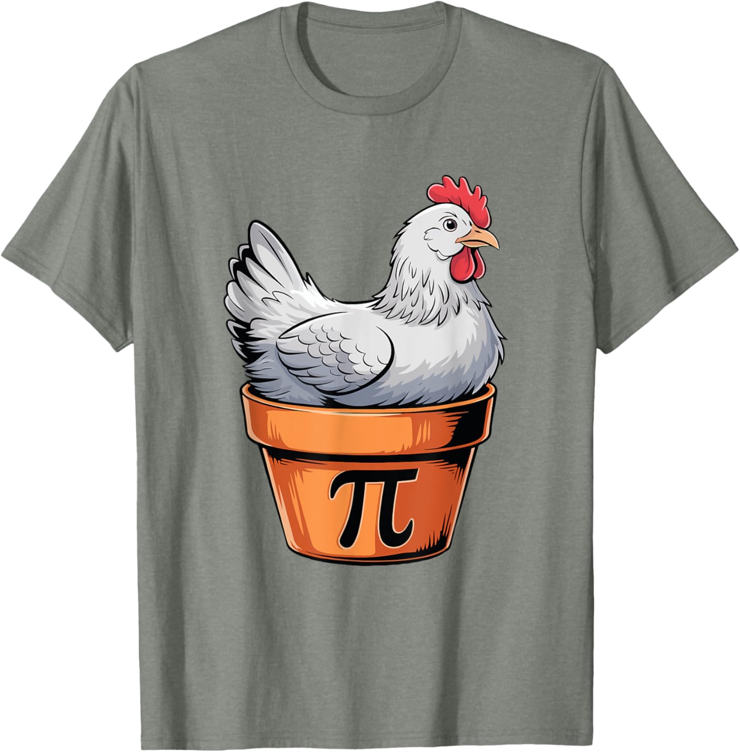 Funny Chicken Pot Pie Day T-Shirt for Teachers and Students March 14 - 20