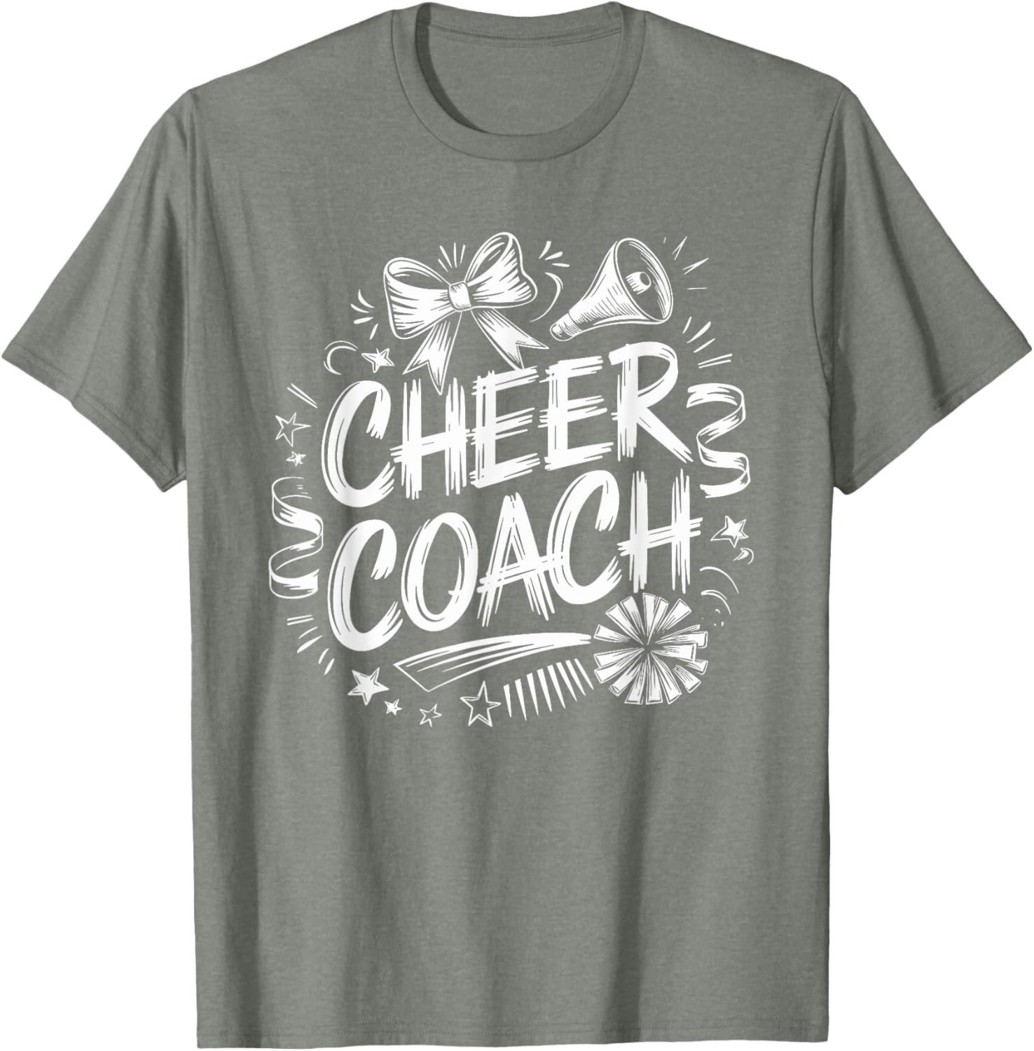 Cheer Coach T-Shirt for Cheerleaders - Cheerleading Apparel Gift - 21