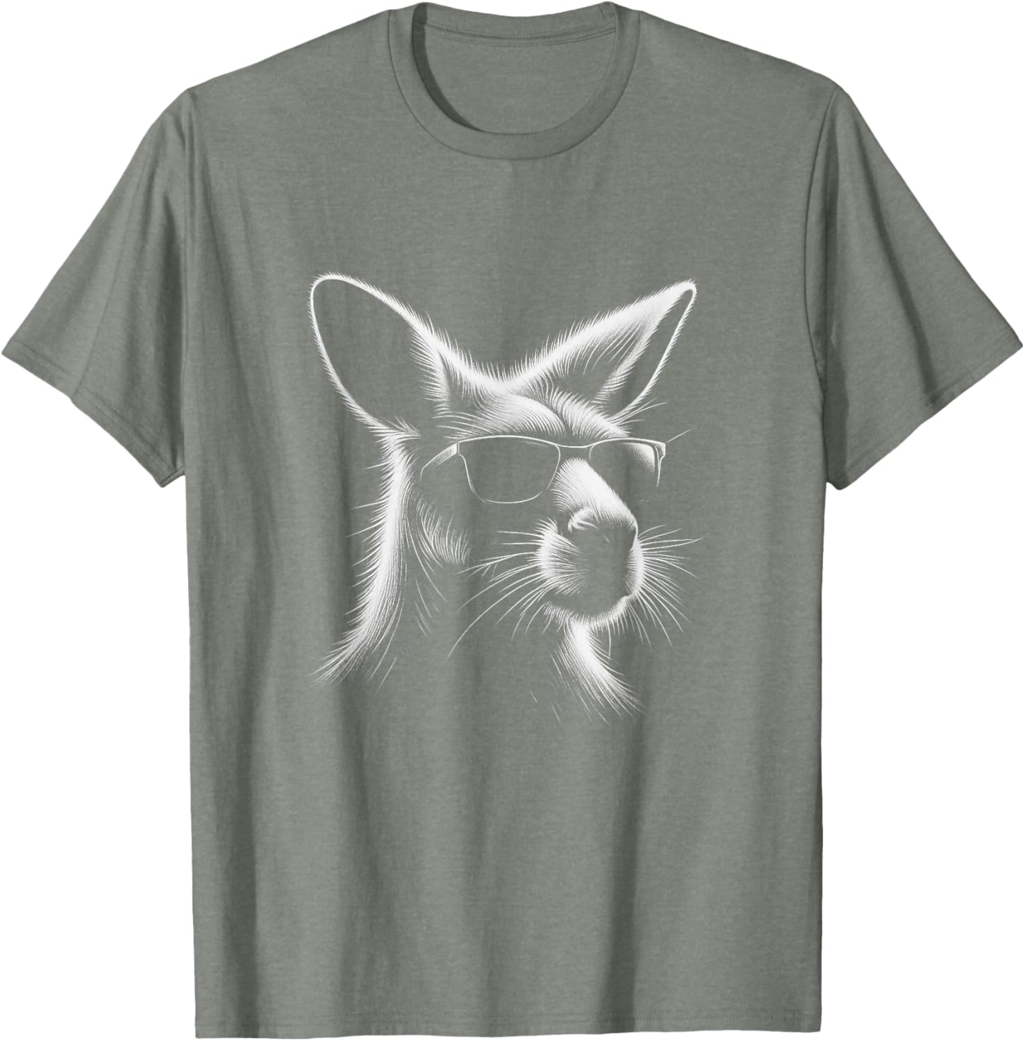 Cool Kangaroo Sunglasses T-Shirt for Men and Kids - Fun Summer Fashion - 5