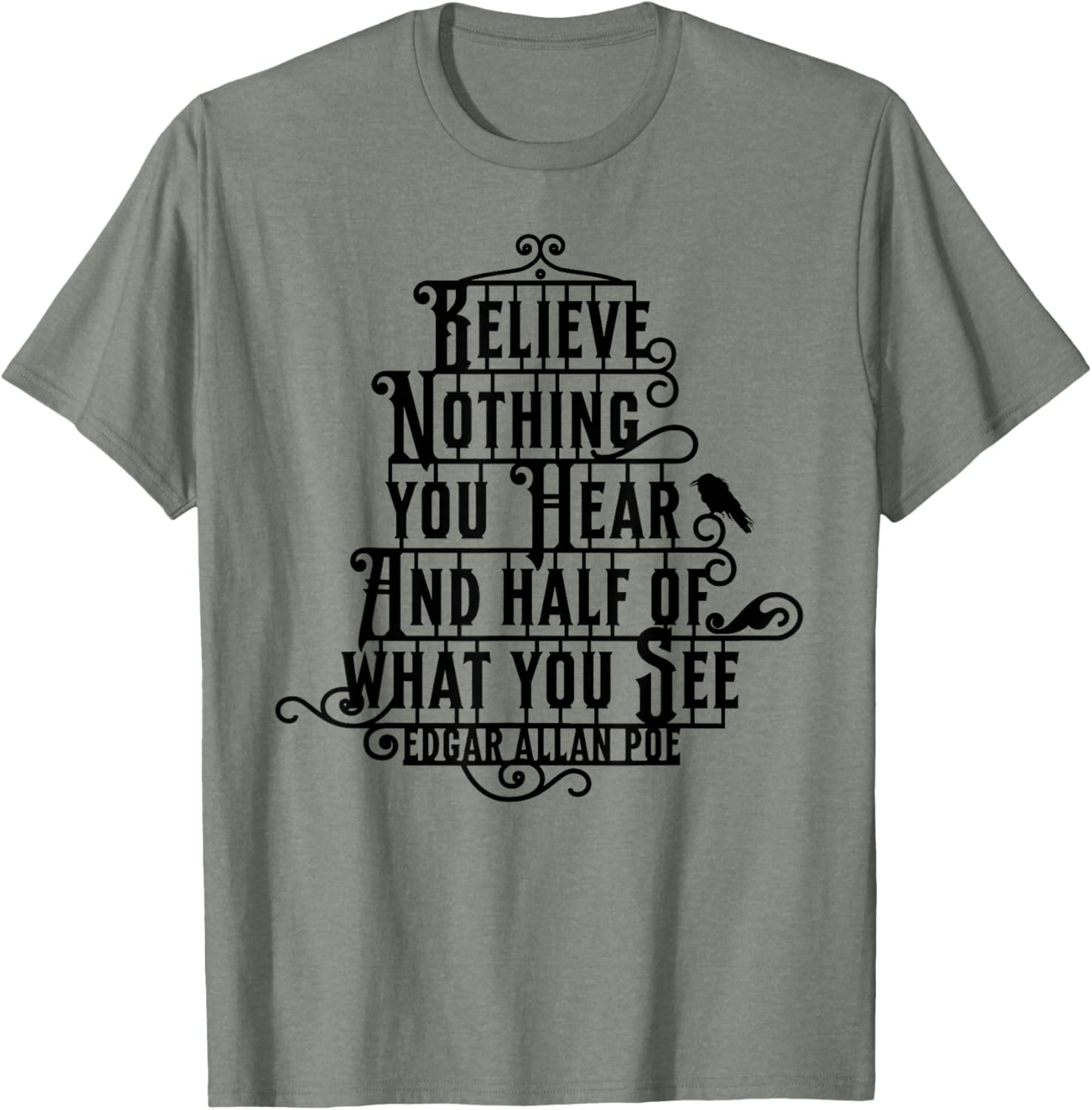 Edgar Allan Poe Quote T-Shirt Perfect for Literature Lovers and Fans - 13