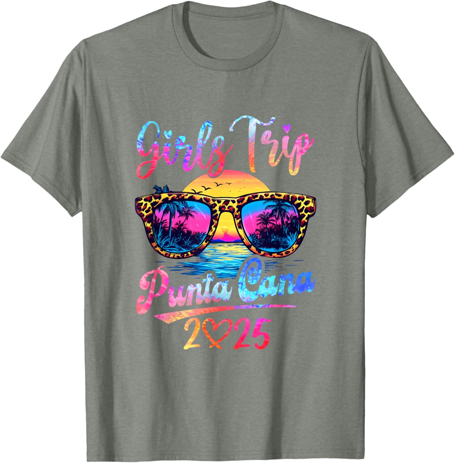 Girls Trip Punta Cana 2025 Matching T-Shirt for Women Summer Fun - 27