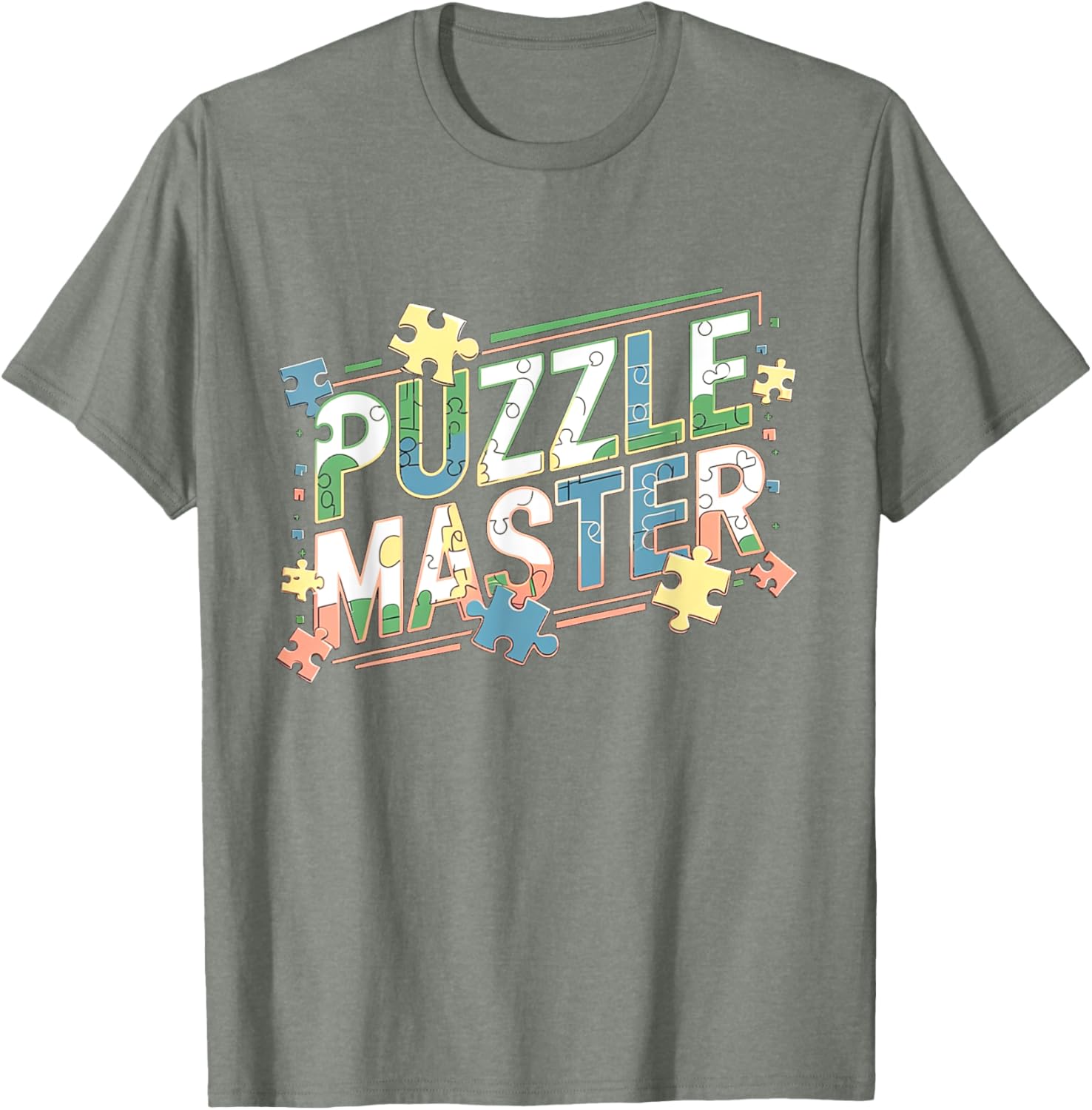 Funny Puzzle Master Jigsaw Puzzle T-Shirt for Creative Minds - 14