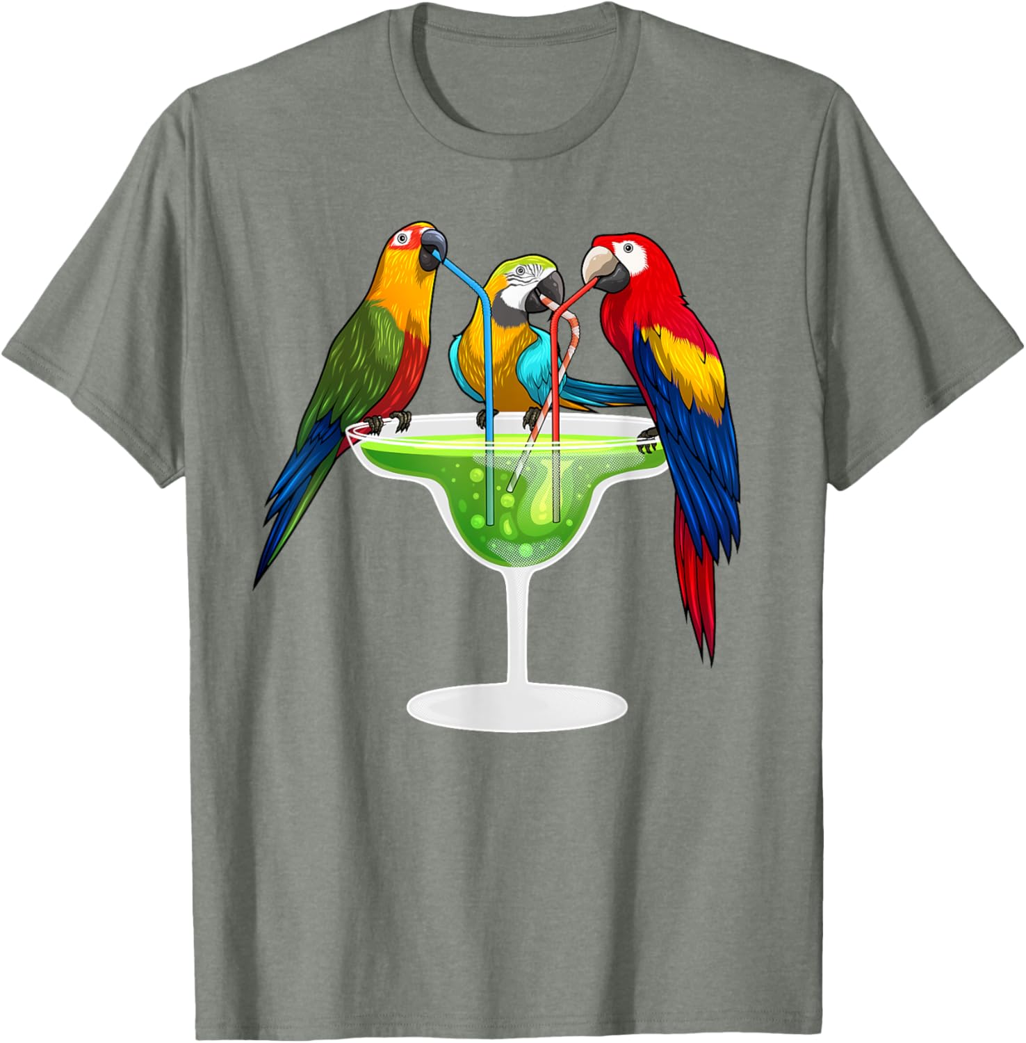 Cool Parrot Art T-Shirt for Bird Lovers - Fun Apparel for All Ages - 19