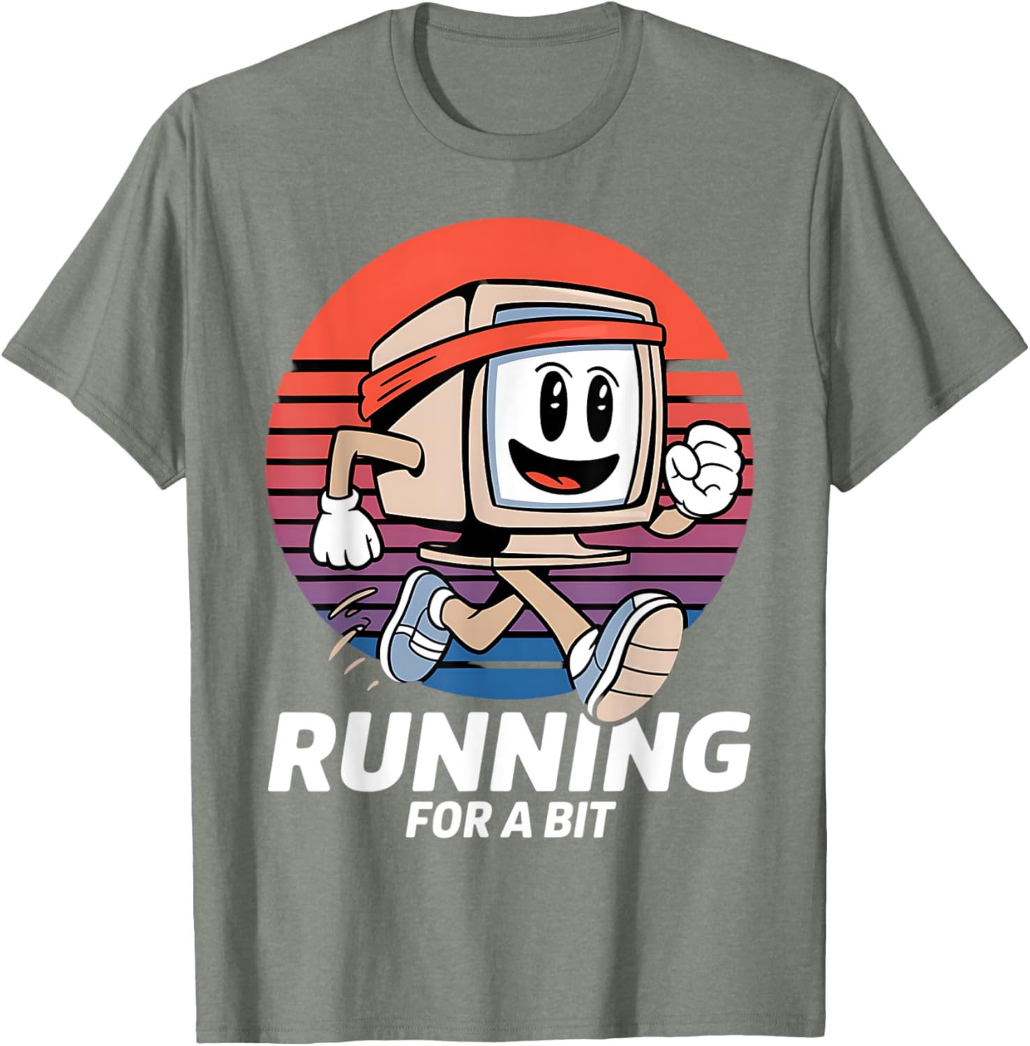 Funny IT Computer Jogging Runner T-Shirt for Tech Lovers and Athletes - 12