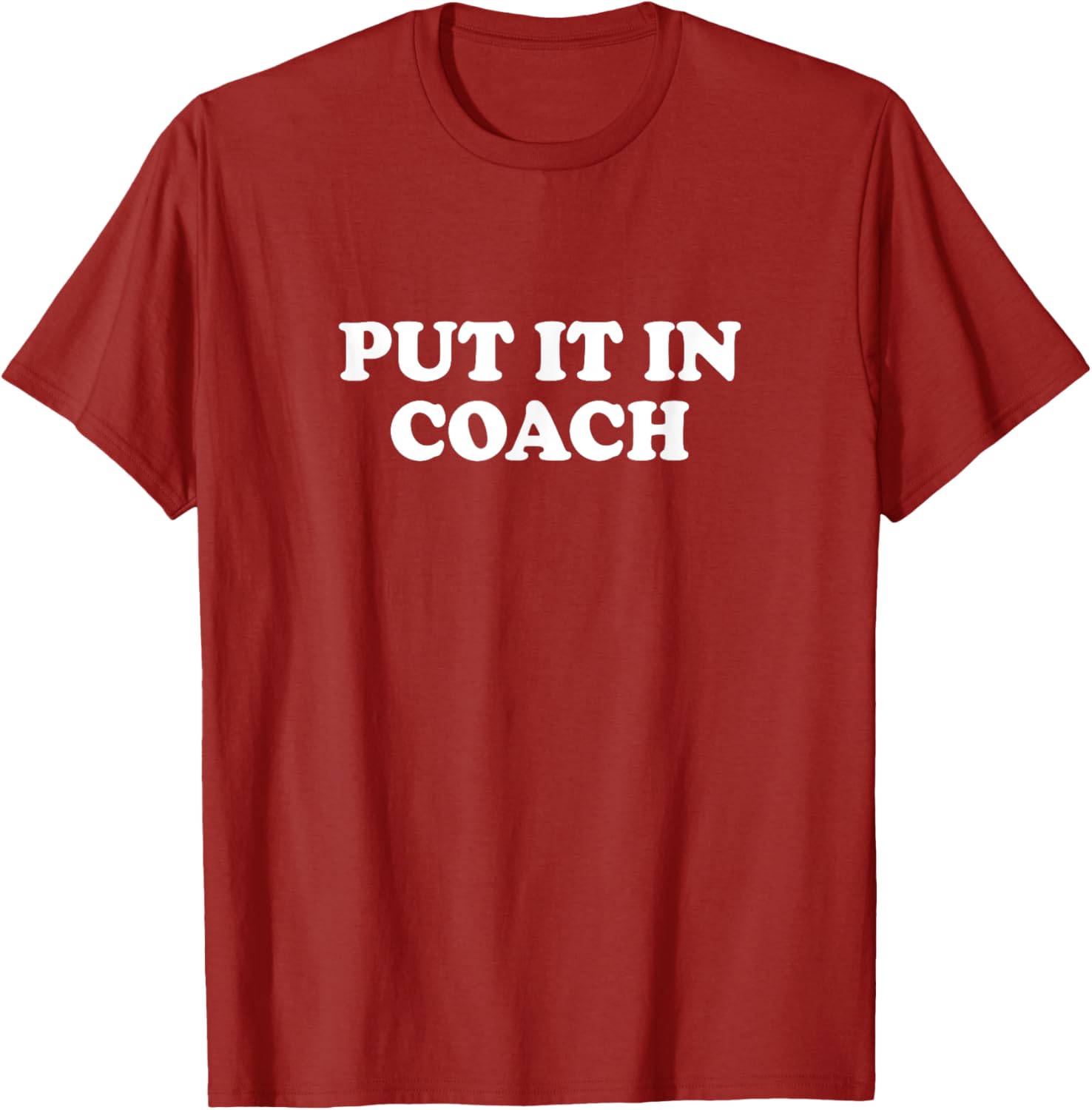 Funny Put It In Coach Shirt for Men and Women - Sarcastic Tee - 14