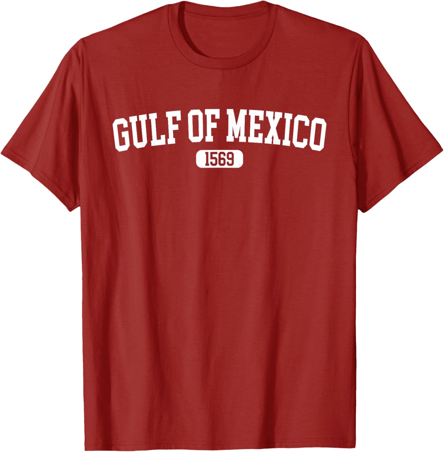 Gulf of Mexico Map Lover T-Shirt for Enthusiasts and Travelers - 10