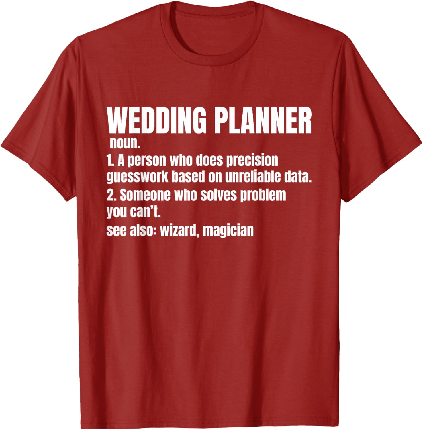 Event Planner Wedding Coordinator T-Shirt for Creative Professionals - 2