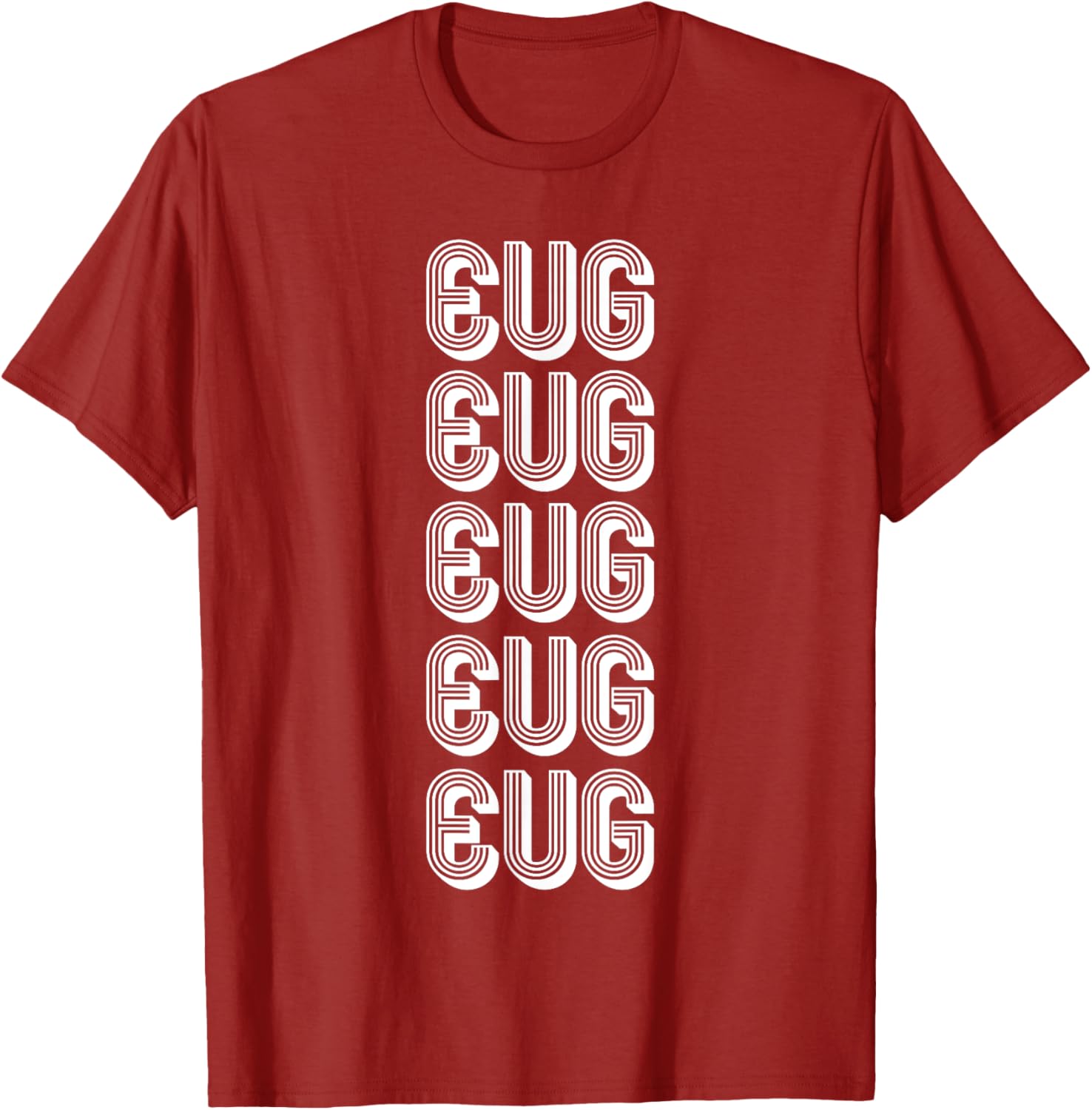 EUG Eugene Airport Travel T-Shirt for Comfortable Travel Style - 1