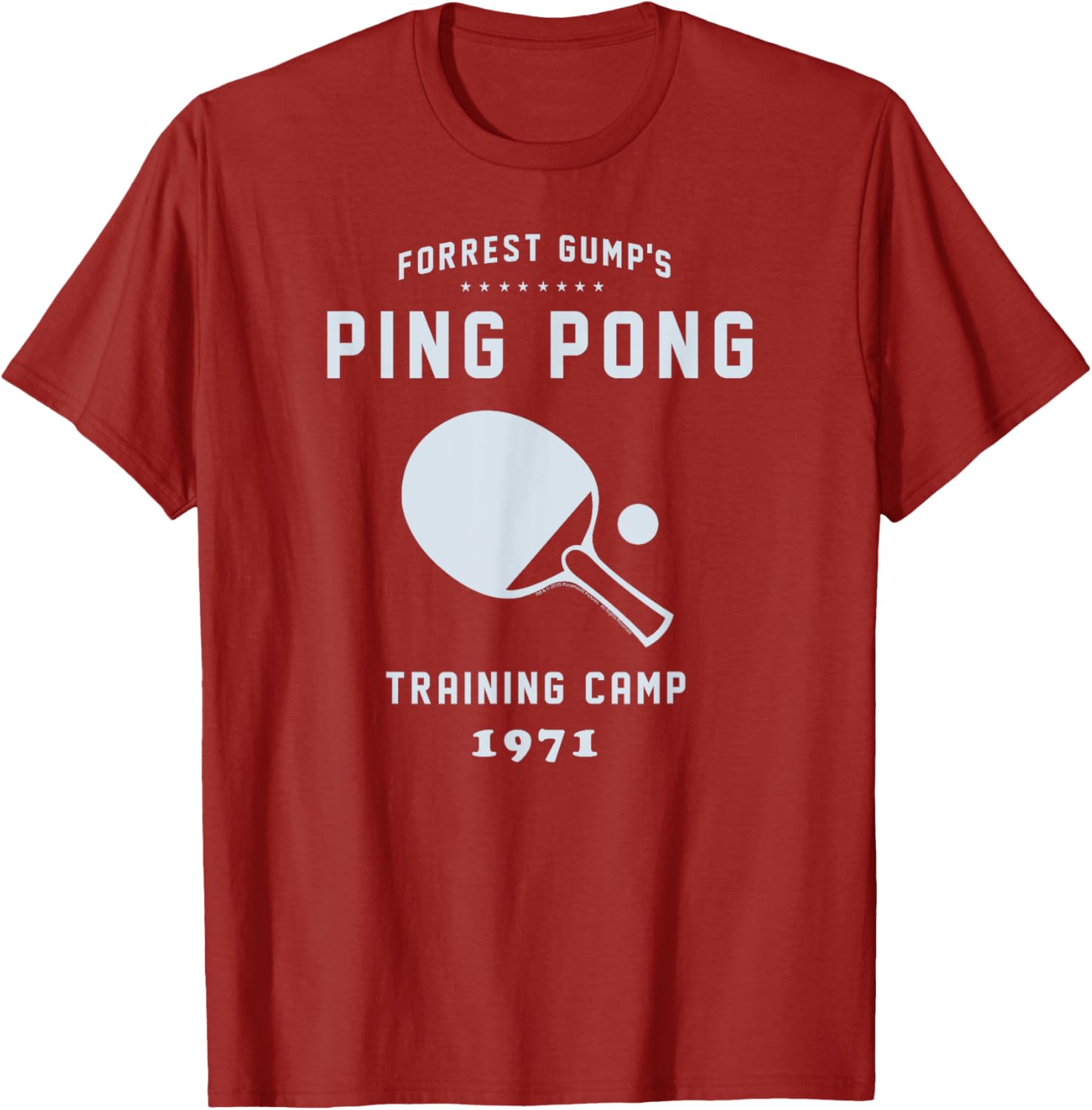 Forrest Gump Ping Pong Training Camp T-Shirt for Movie Fans and Athletes - 4