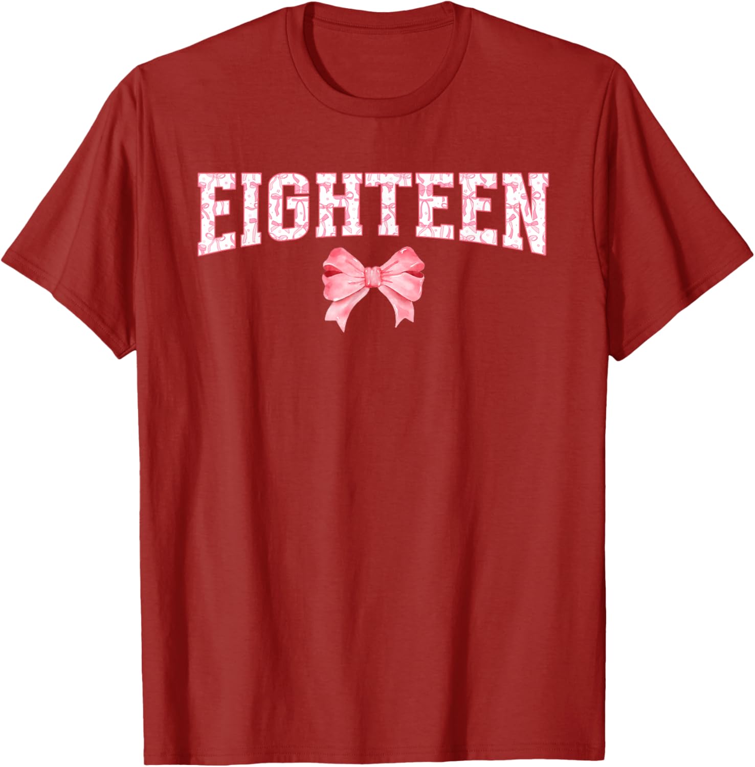 Coquette Bow T-Shirt for 18th Birthday Party Celebrate in Style - 8