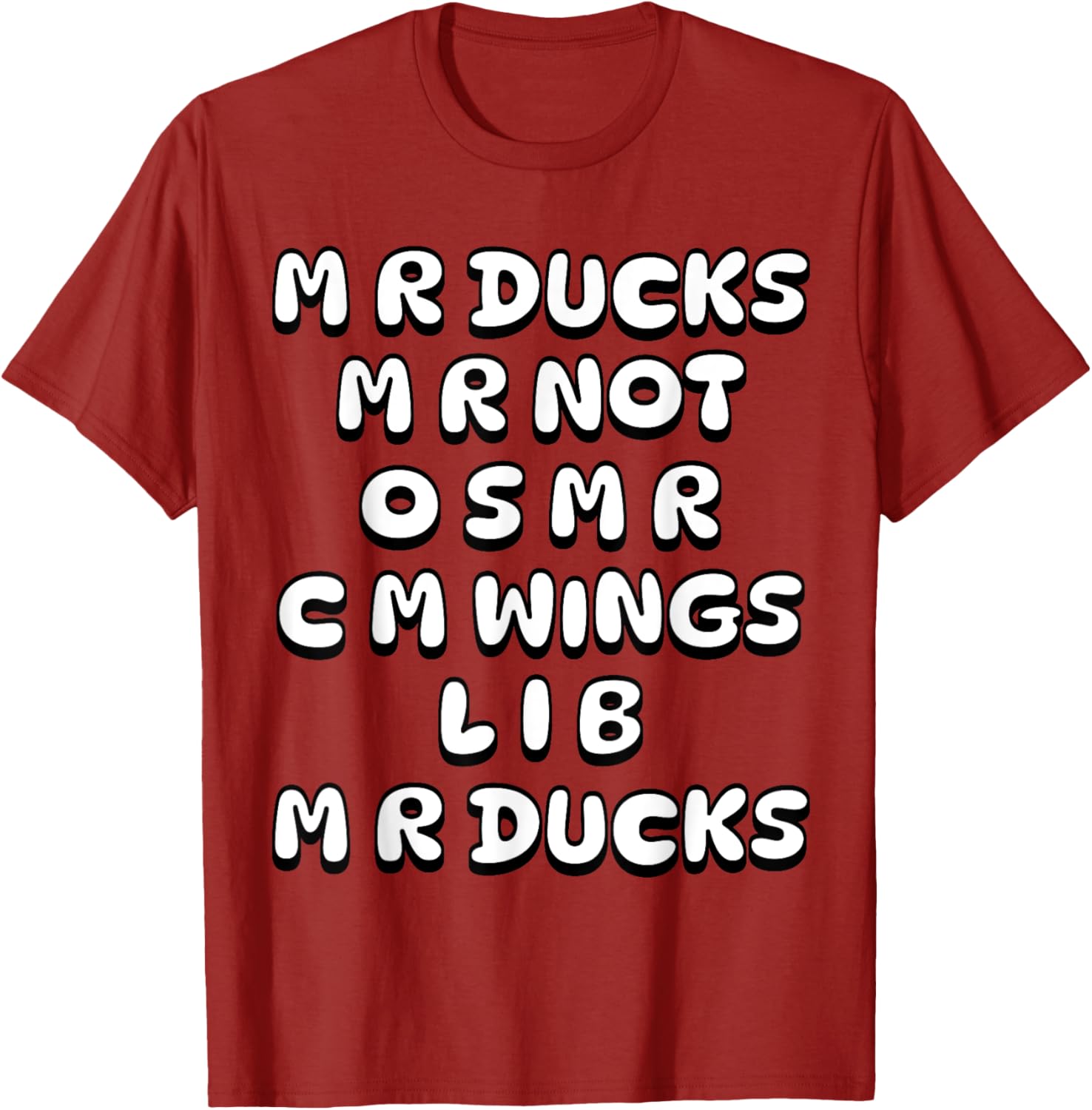 Funny M R Ducks Lover T-Shirt with Wings for Fun Casual Wear - 19