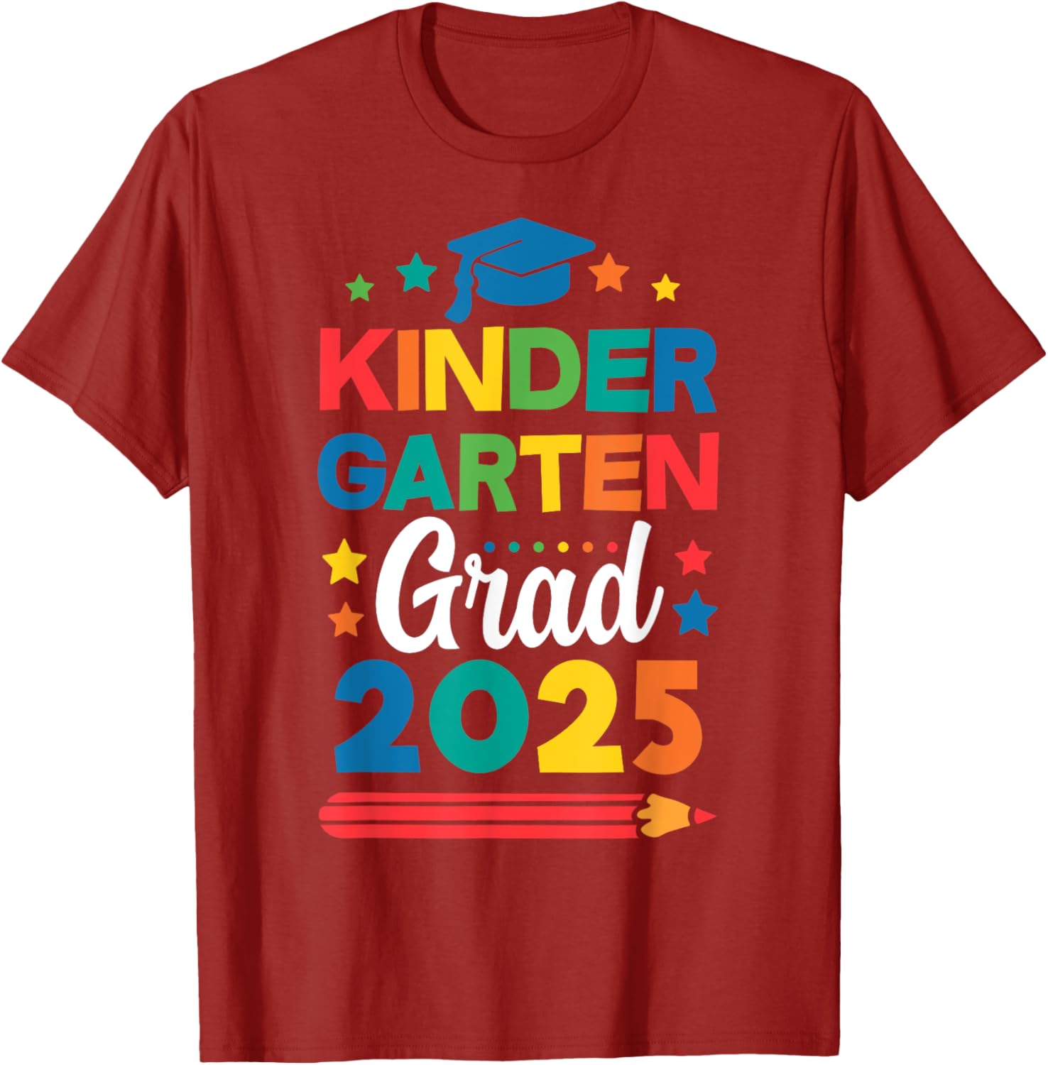 Cute Kindergarten Graduation T-Shirt for Boys and Girls 2025 - 5