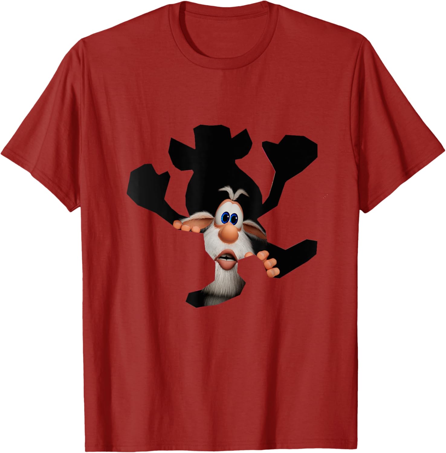 Cool Wall Hole Booba T-Shirt for Unique Casual Style and Comfort - 24
