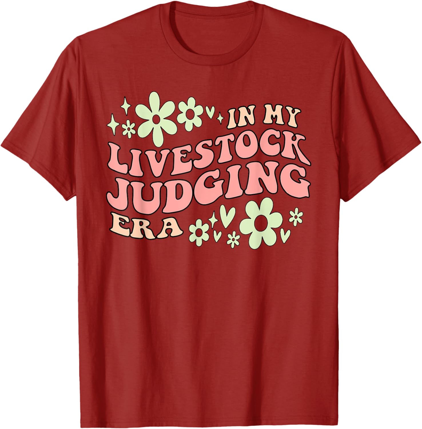 Funny In My Livestock Judging Era T-Shirt for Animal Lovers and Farmers - 16