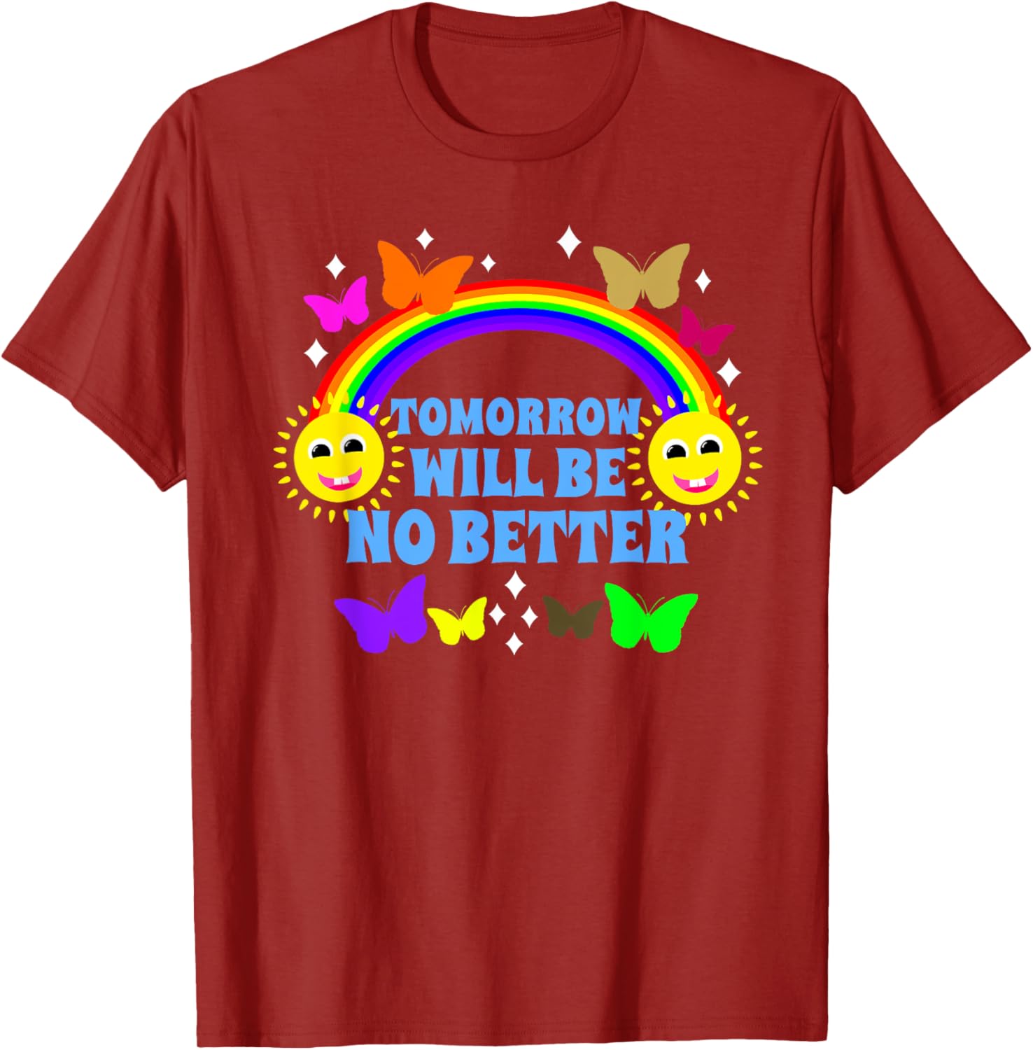 Cheerful Optimistic Nihilism T-Shirt for Positive Vibes and Fun Style - 10