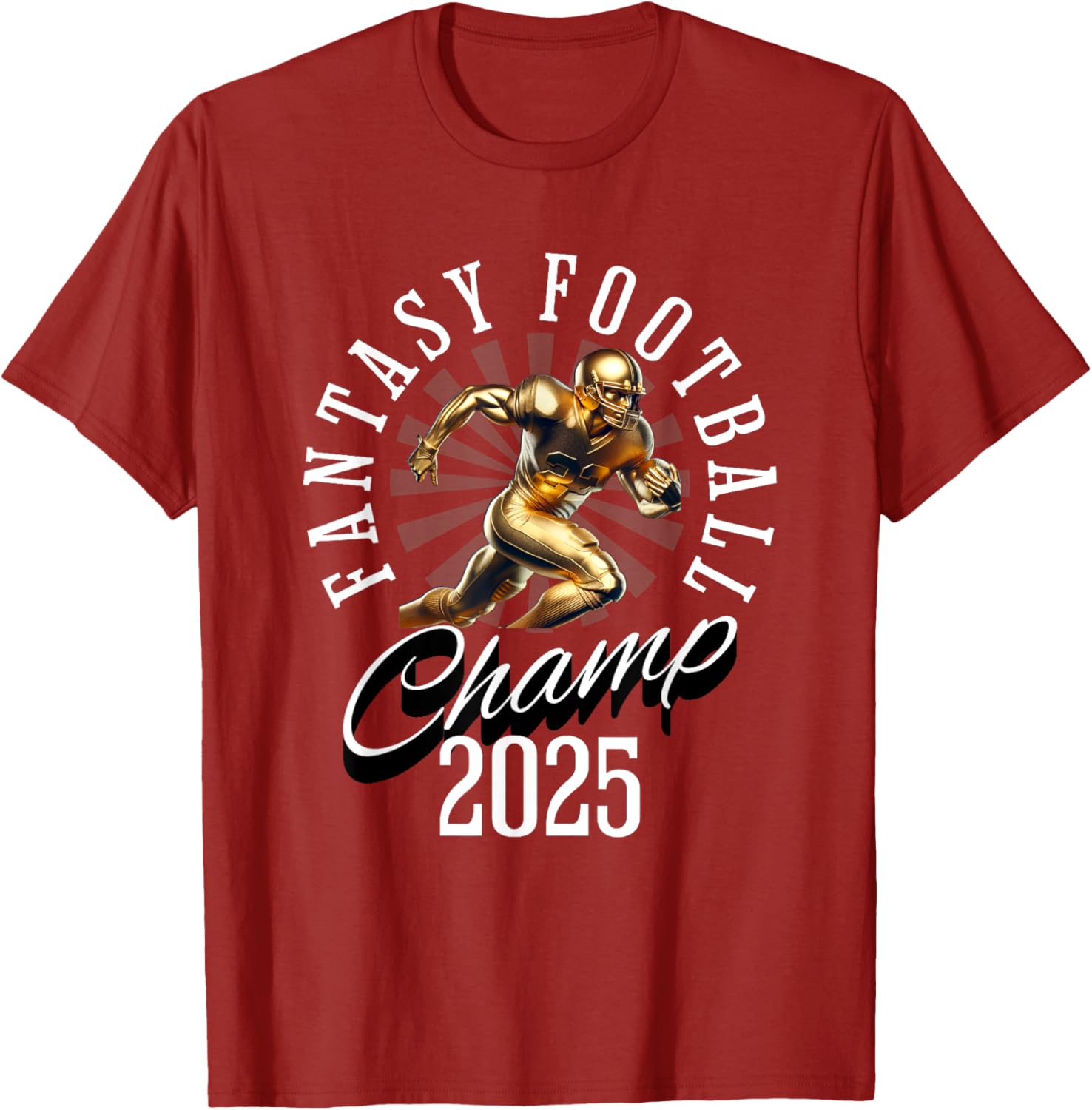 Fantasy Football 2025 Champion T-Shirt for Ultimate FFL Fans - 3