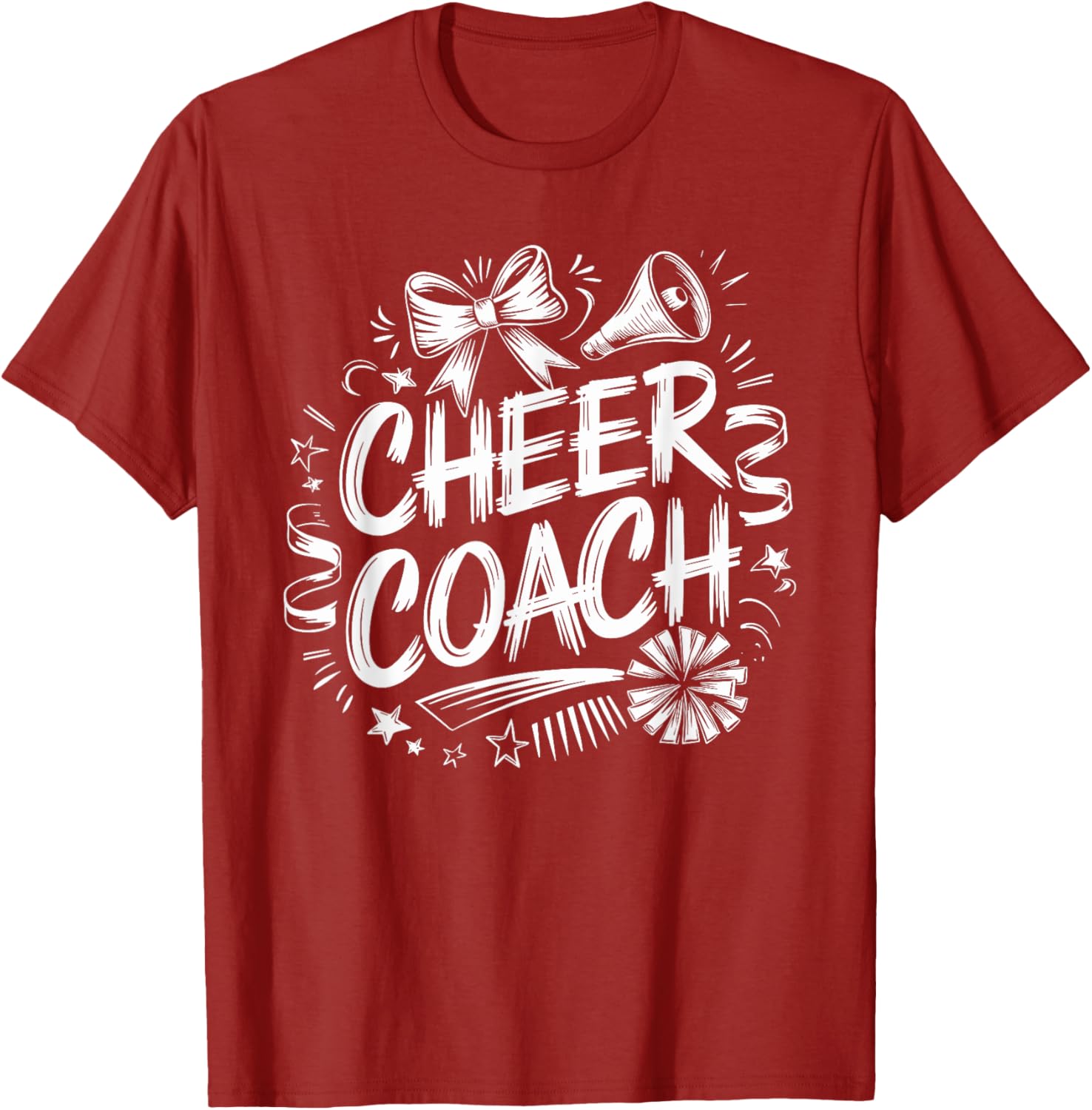 Cheer Coach T-Shirt for Cheerleaders - Cheerleading Apparel Gift - 17
