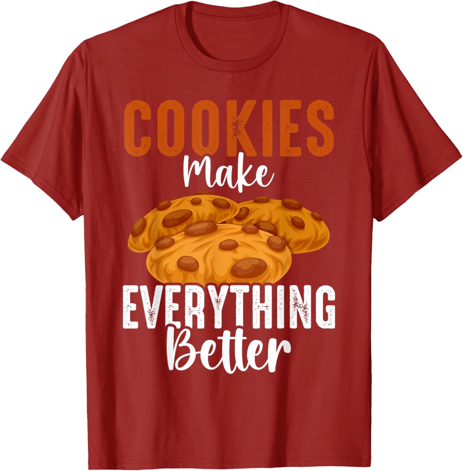 Funny Cookie Lover T-Shirt for Kids and Adults - Perfect for Bakers - 4