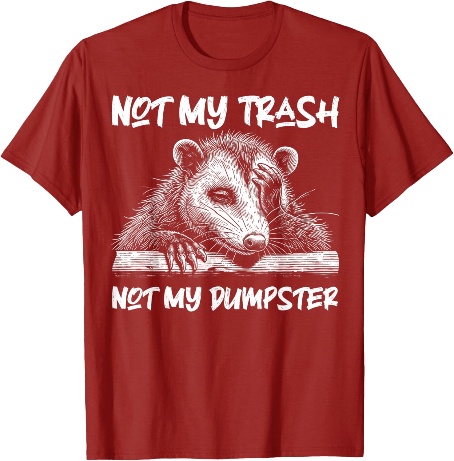 Funny Cute Baby Opossum T-Shirt for Animal Lovers and Opossum Fans - 9