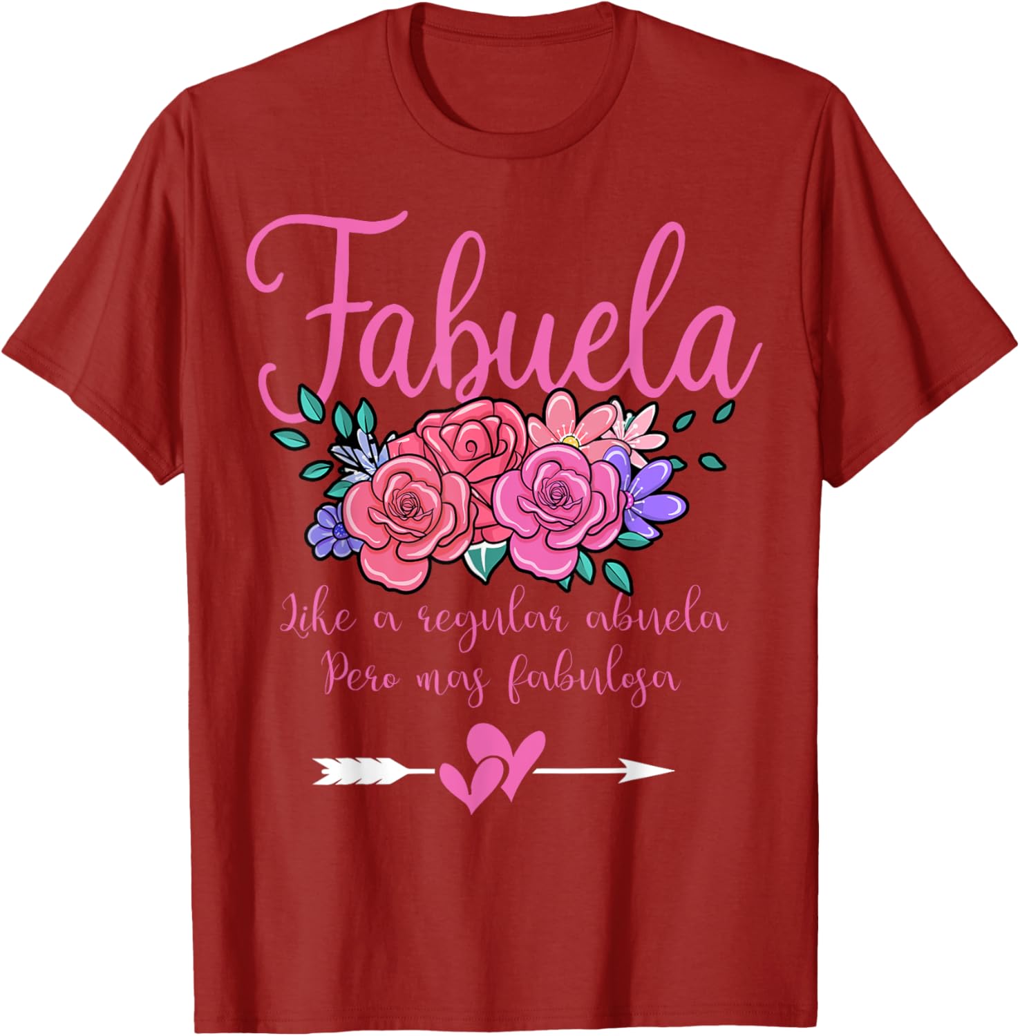 Fabuela Abuela Funny Spanish Grandma Definition T-Shirt for Family Fun - 22