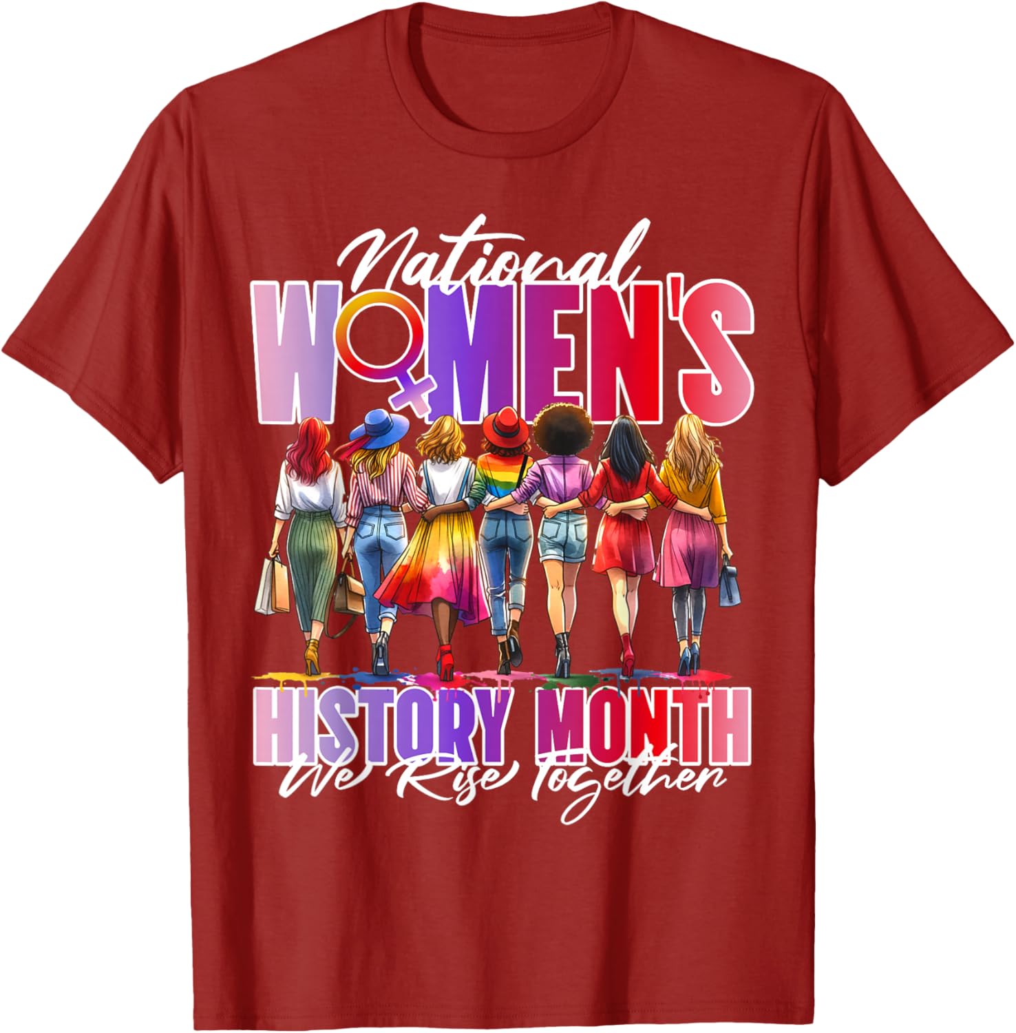 Embrace Equity Women's History Month 2025 T-Shirt for Every Woman - 14