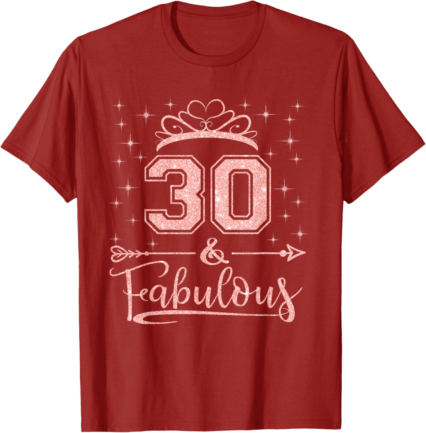 Fabulous 30th Birthday T-Shirt for Women - Celebrate in Style! - 8